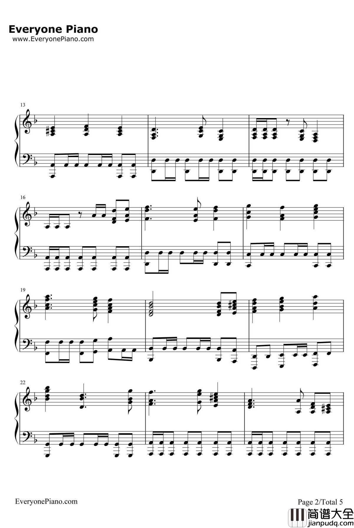 The_Medallion_Calls钢琴谱_HansZimmer__加勒比海盗_OST