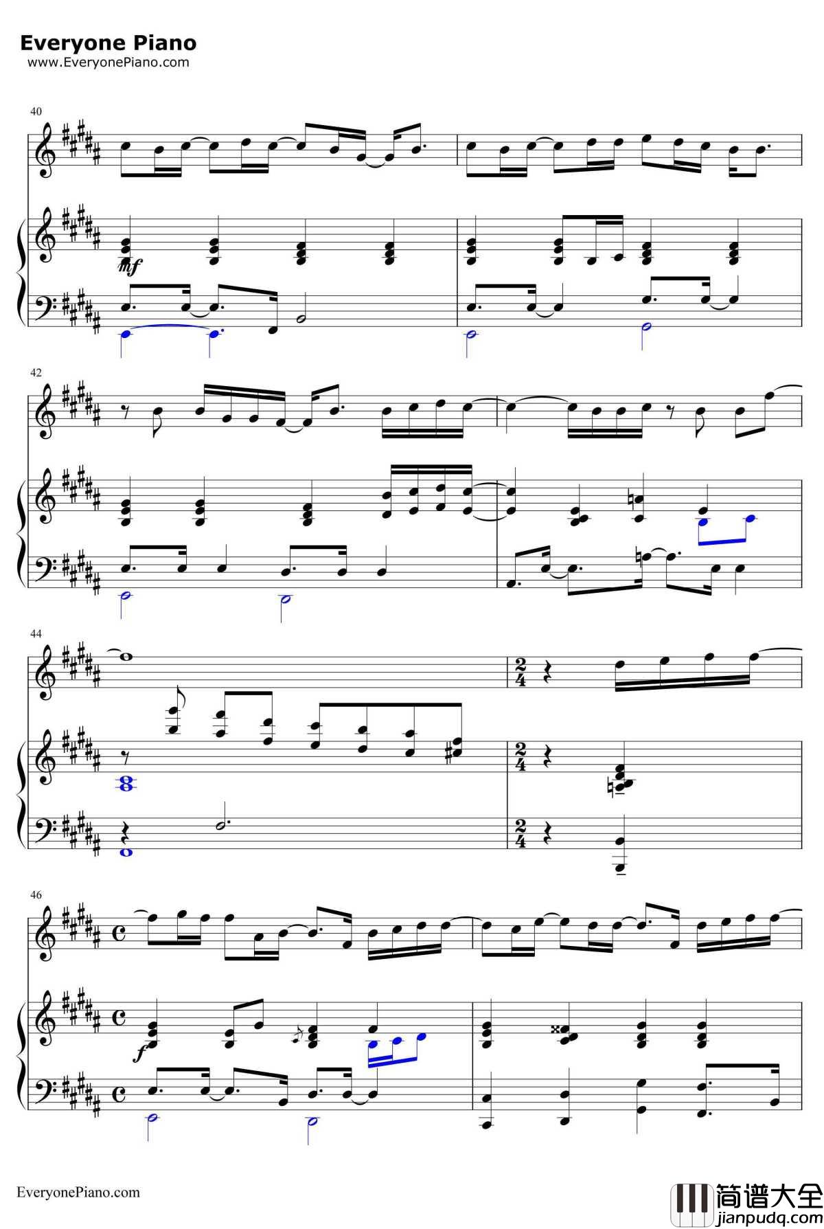 虹钢琴谱_二宫和也