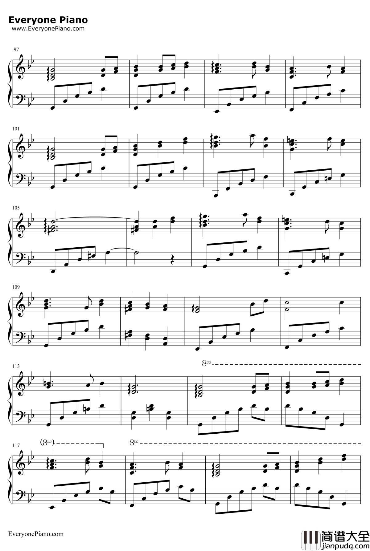 廃狱ララバイ钢琴谱_东方Project_东方地灵殿BGM