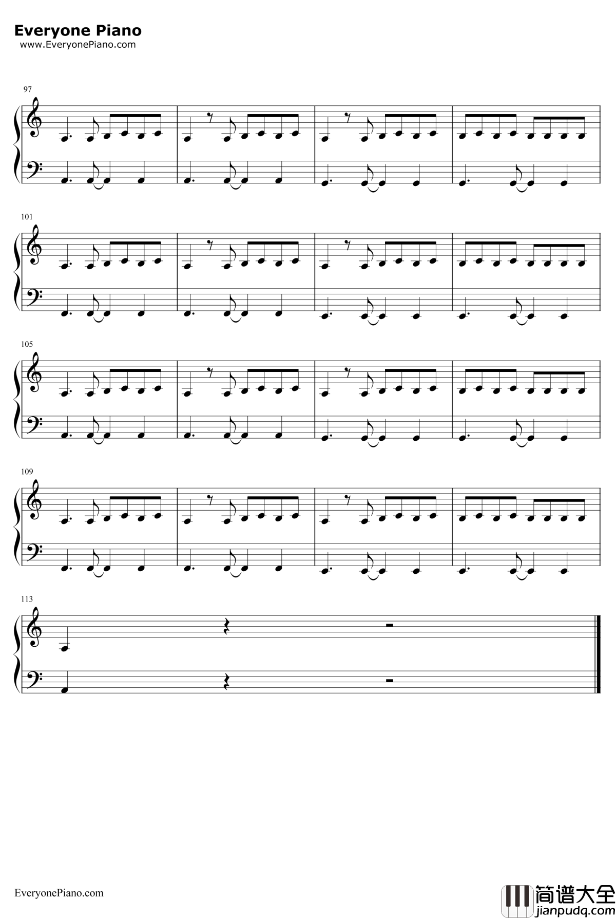 Look_What_You_Made_Me_Do钢琴谱_TaylorSwift