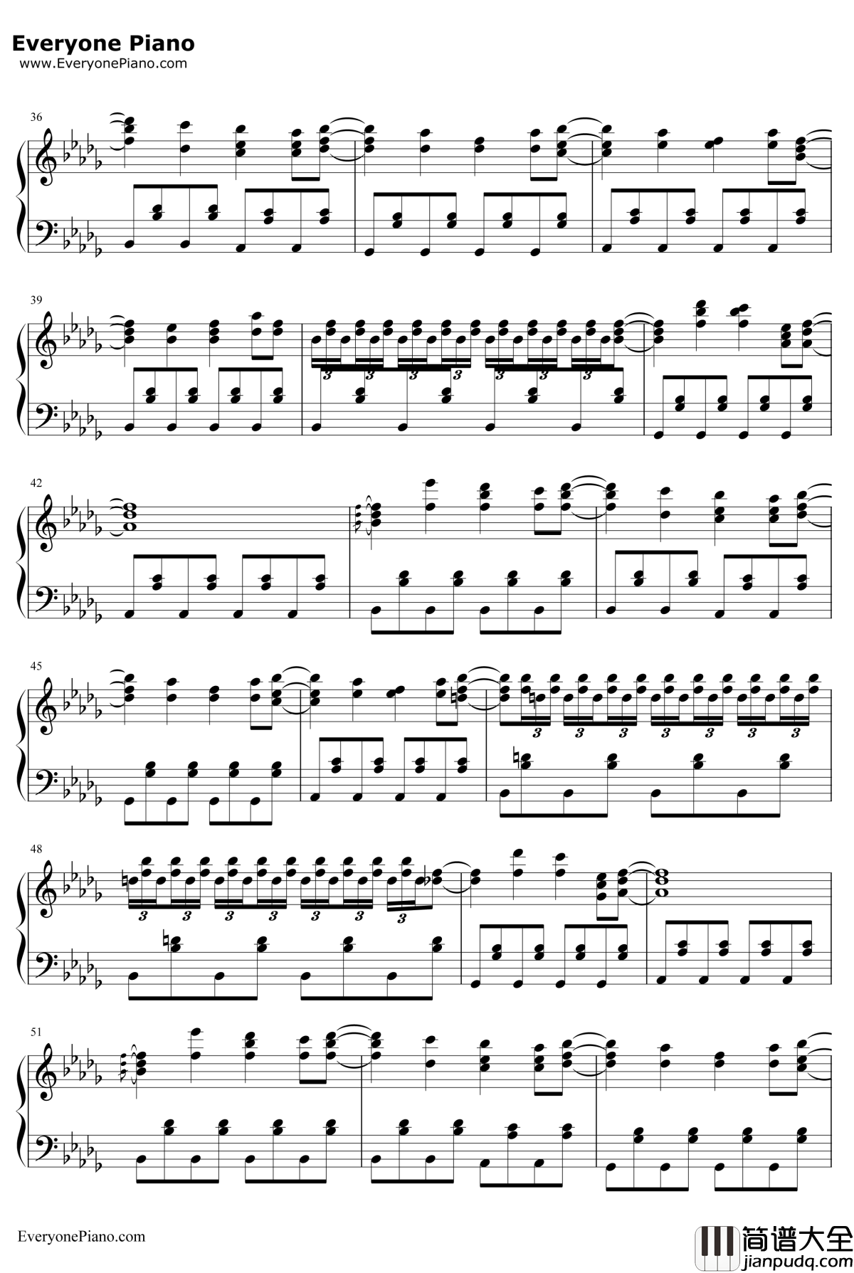 少女幻葬~Necro钢琴谱_东方Project_Fantasy_东方妖妖梦八云蓝主题曲