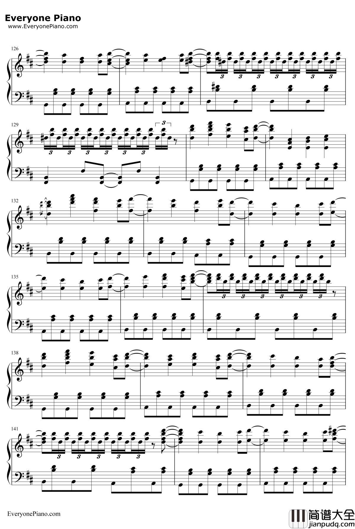 少女幻葬~Necro钢琴谱_东方Project_Fantasy_东方妖妖梦八云蓝主题曲