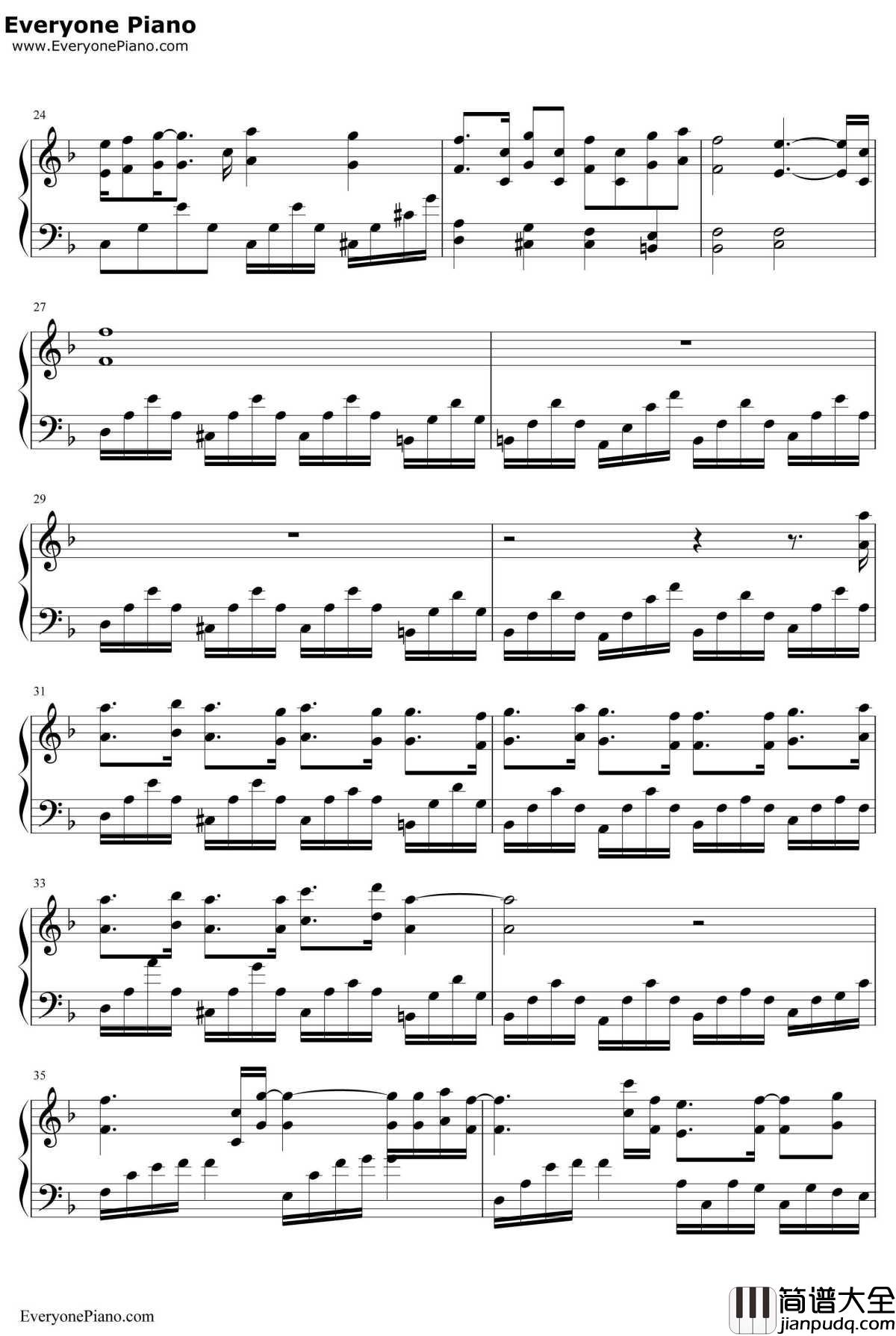 YUBIKIRI钢琴谱_Mili_GENMAN