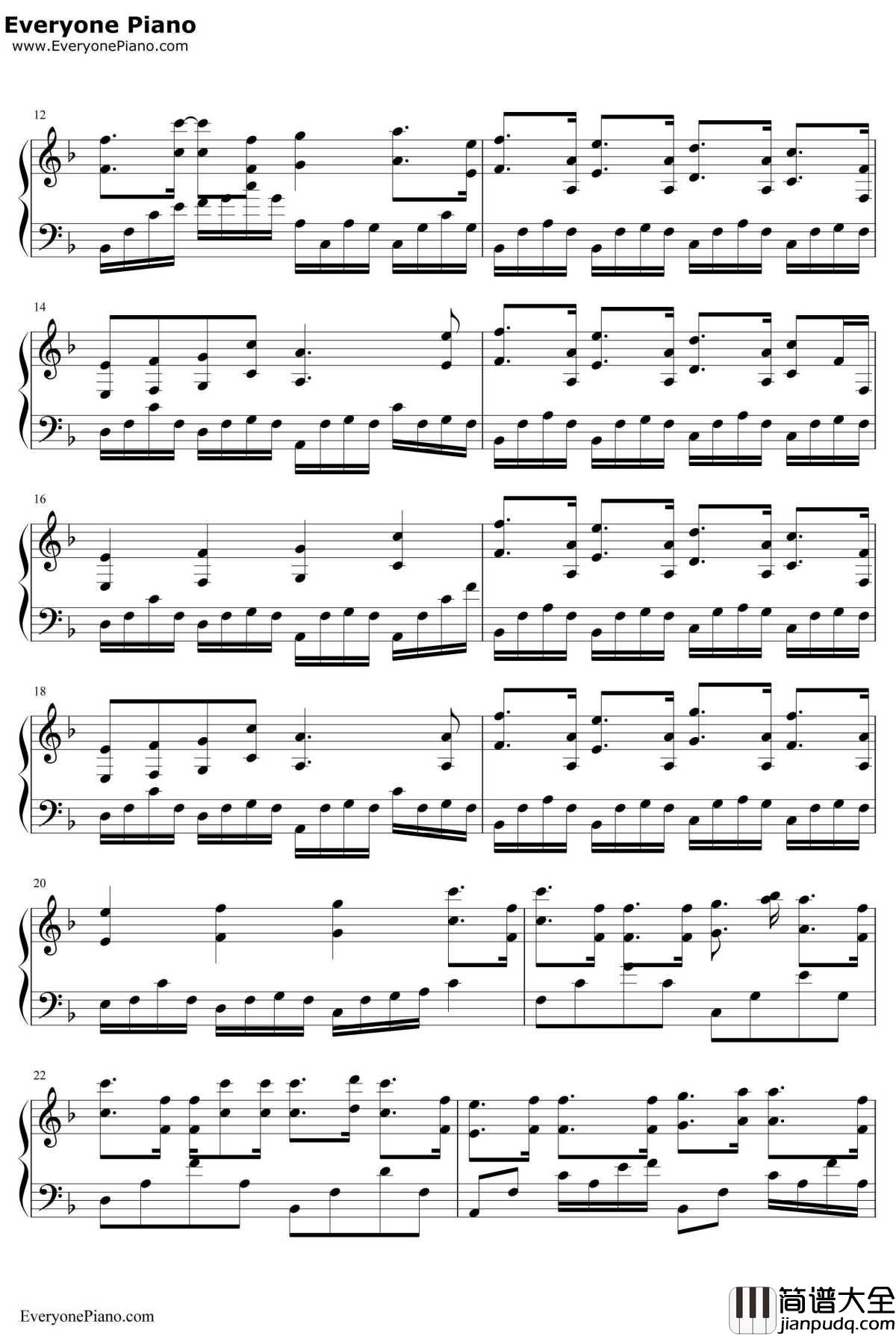 YUBIKIRI钢琴谱_Mili_GENMAN