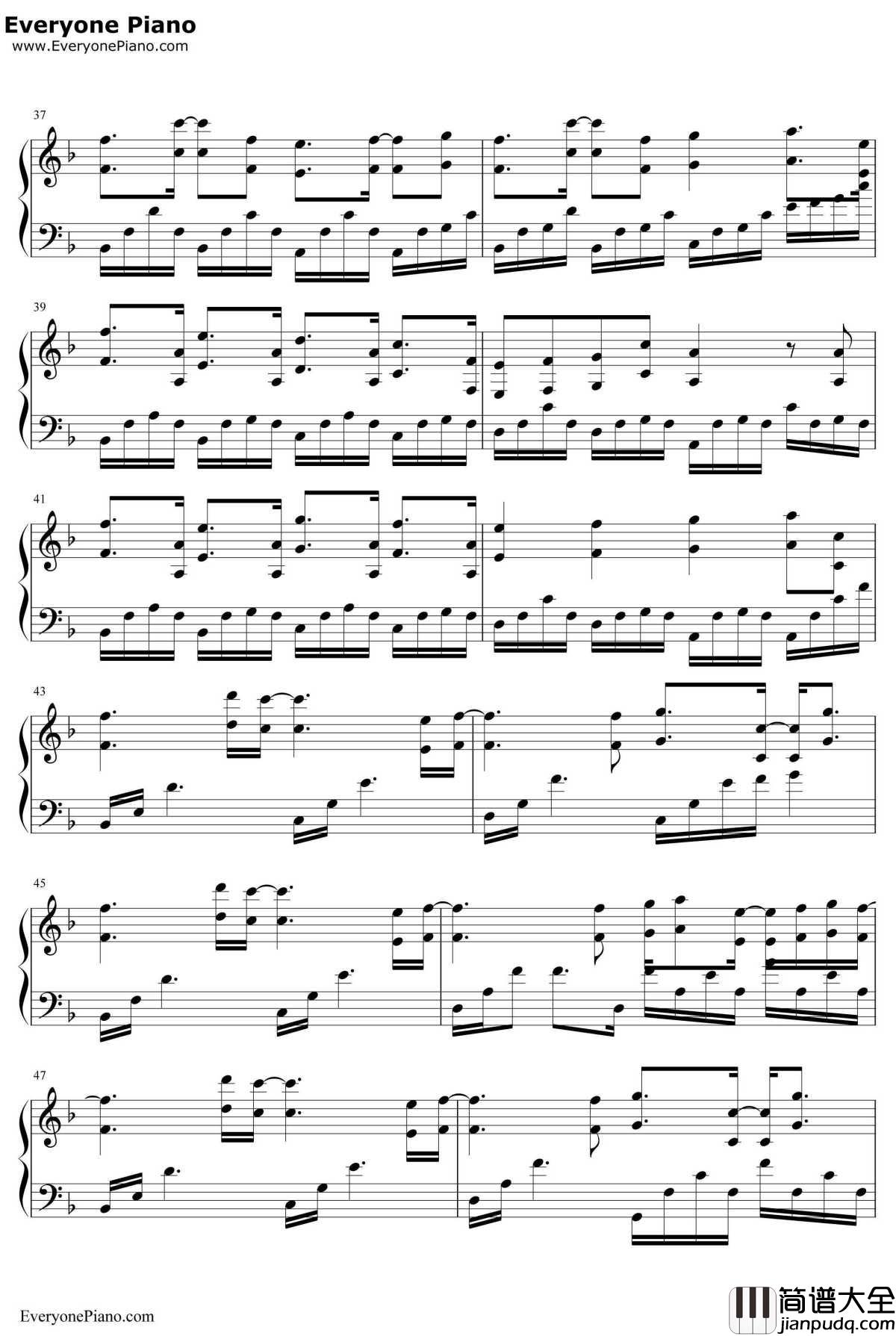 YUBIKIRI钢琴谱_Mili_GENMAN