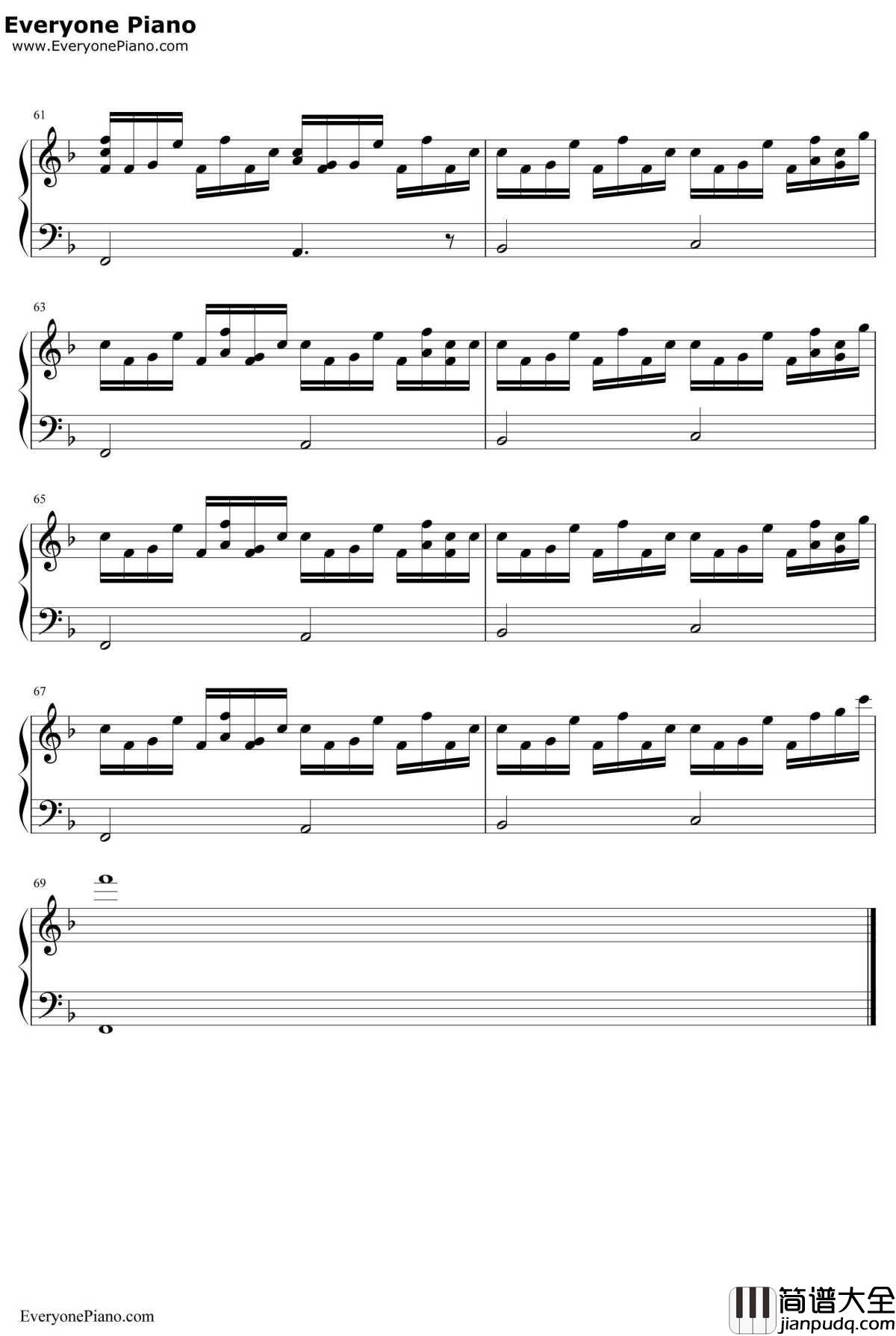 YUBIKIRI钢琴谱_Mili_GENMAN