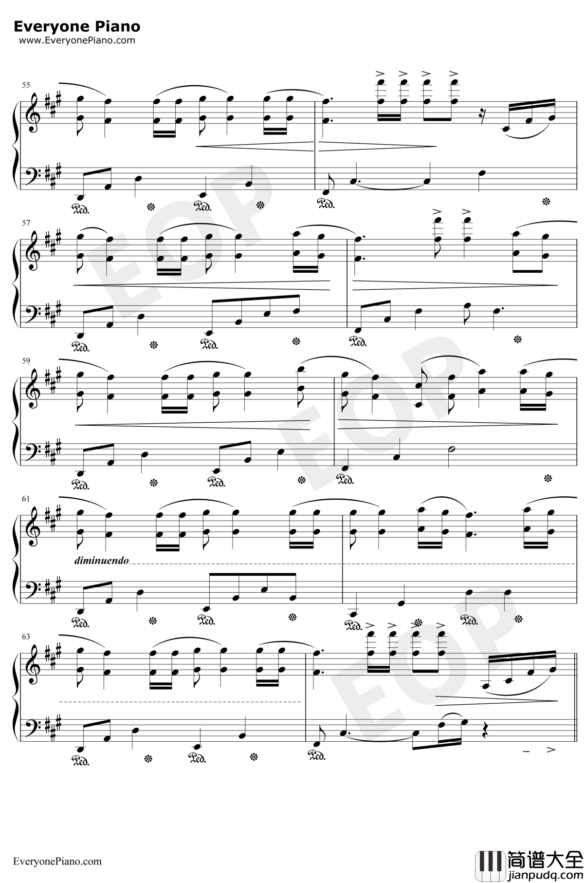 Mirage钢琴谱_DJOkawari_海市蜃楼