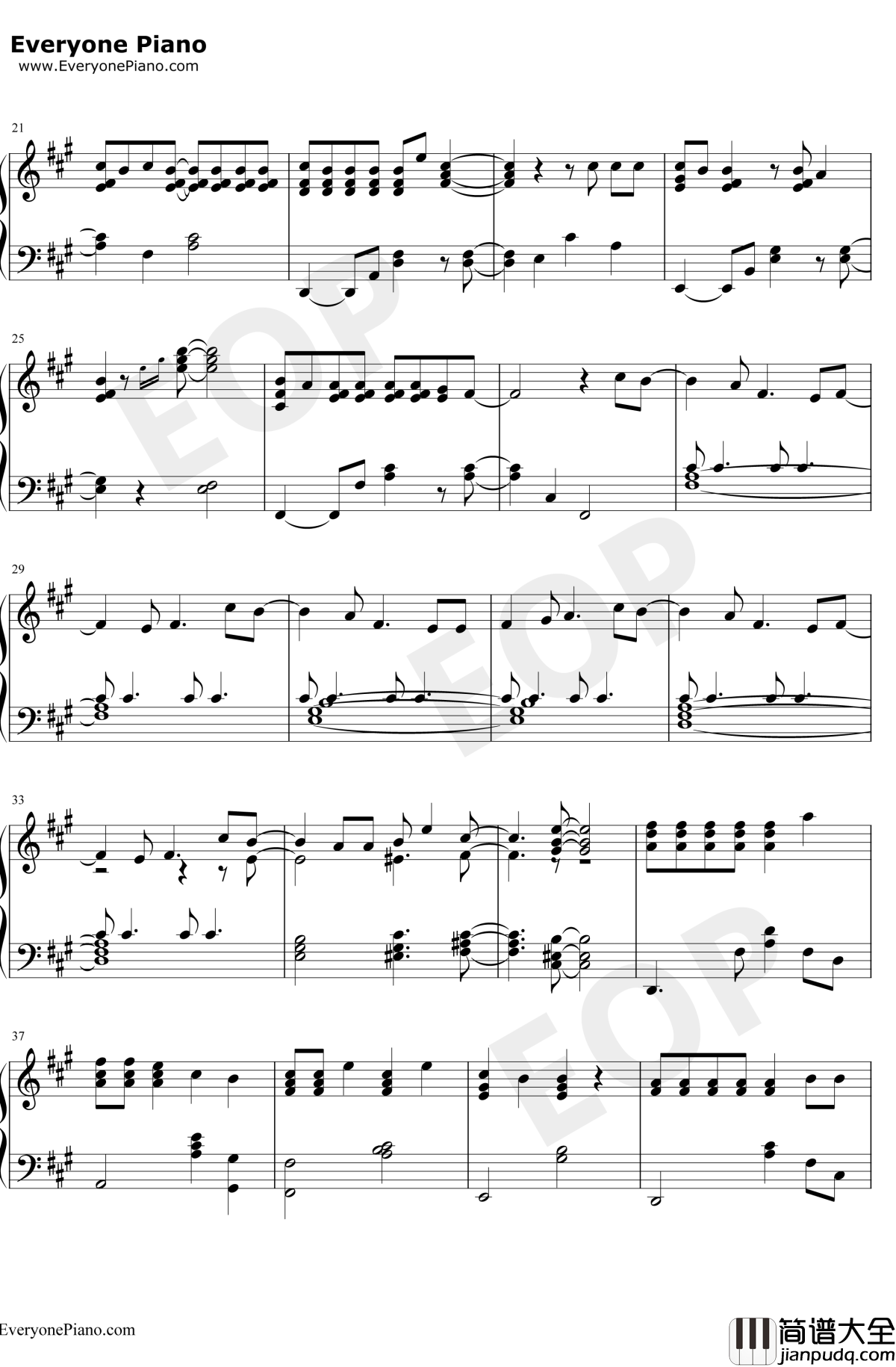 さよならごっこ钢琴谱_amazarashi_多罗罗ED