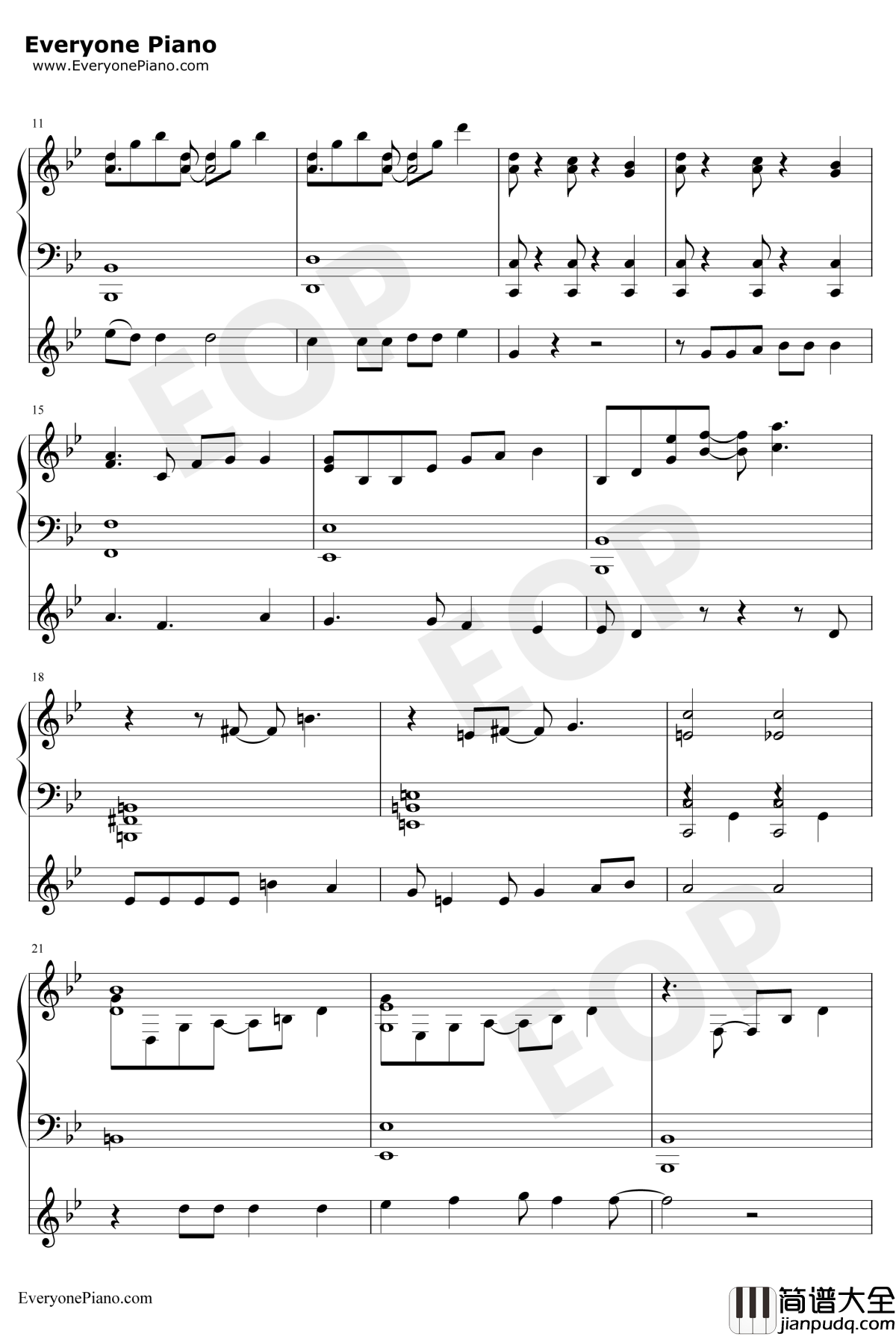 Strong_in_the_Real_Way钢琴谱_RebeccaSugar_宇宙小子OST