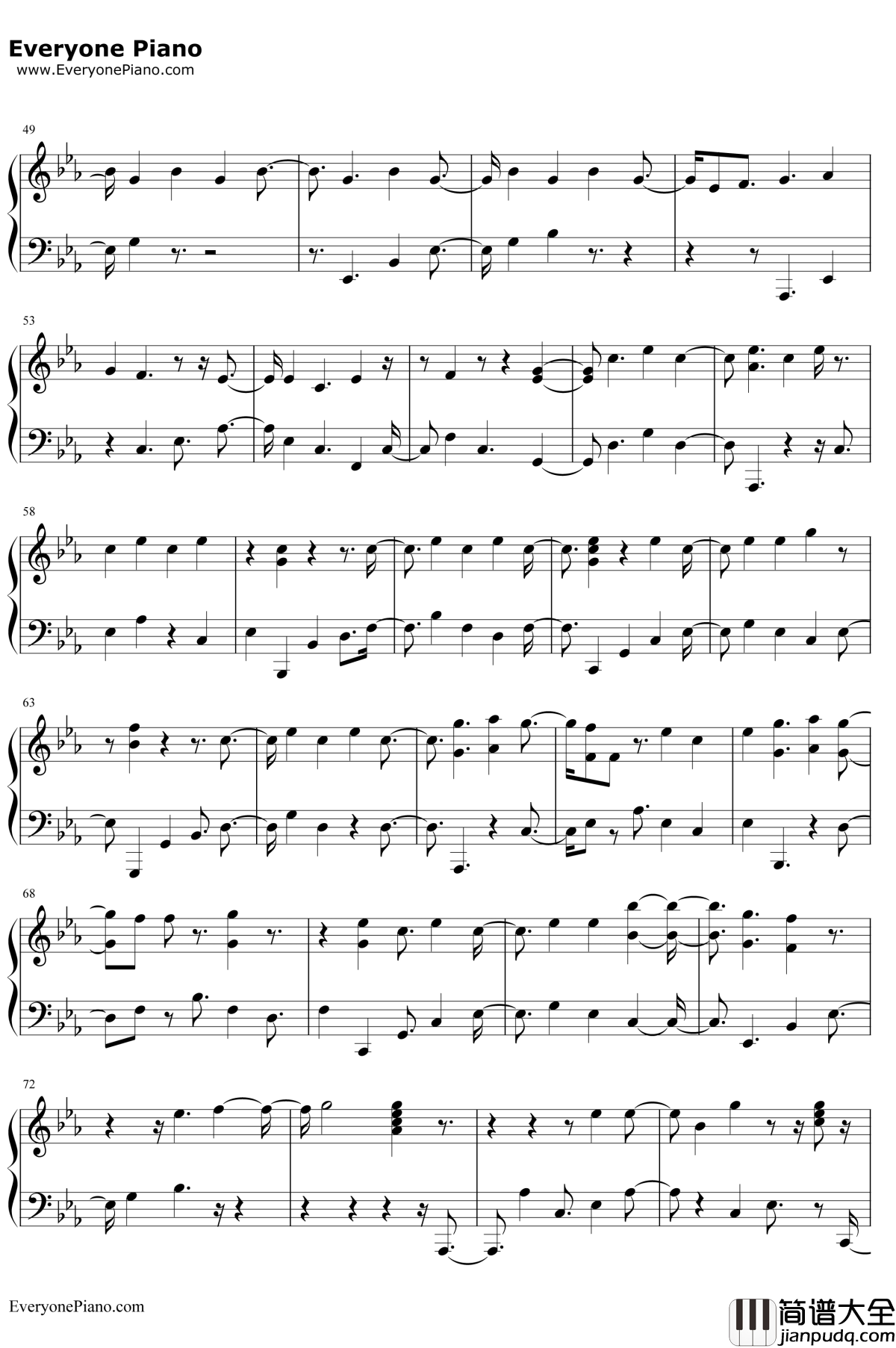 CanYou_Feel_It钢琴谱_Highlight