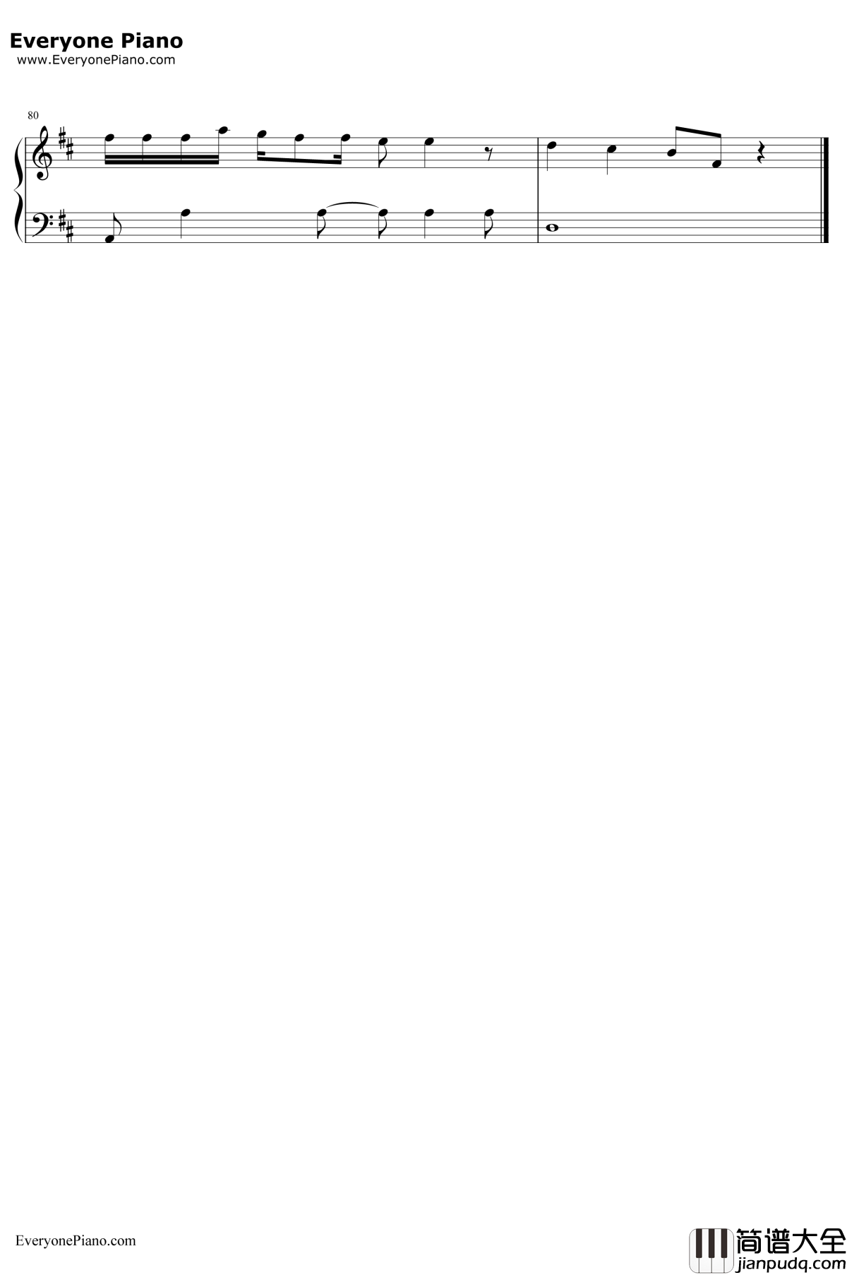 Despacito钢琴谱_JustinBieber_JustinBieber