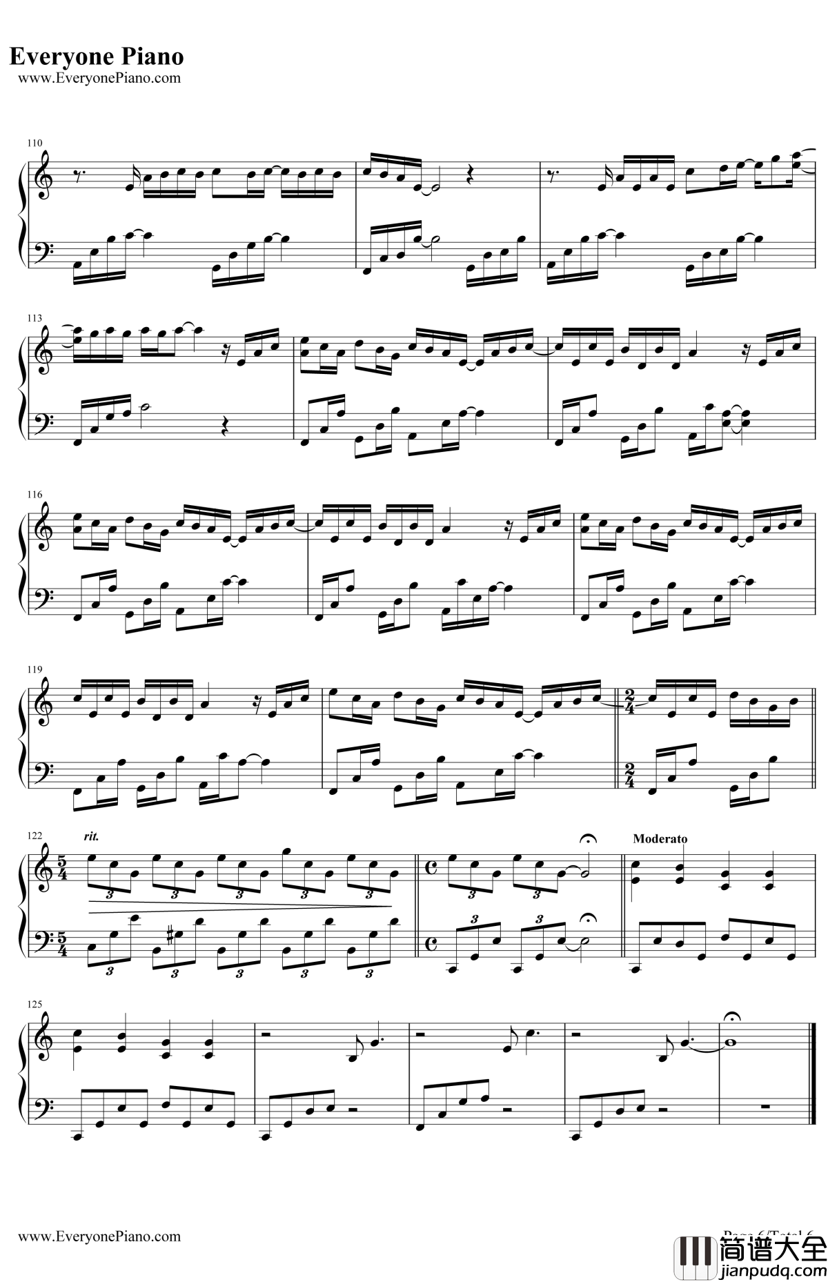 Longing__Love钢琴谱_GeorgeWinston乔治温斯顿