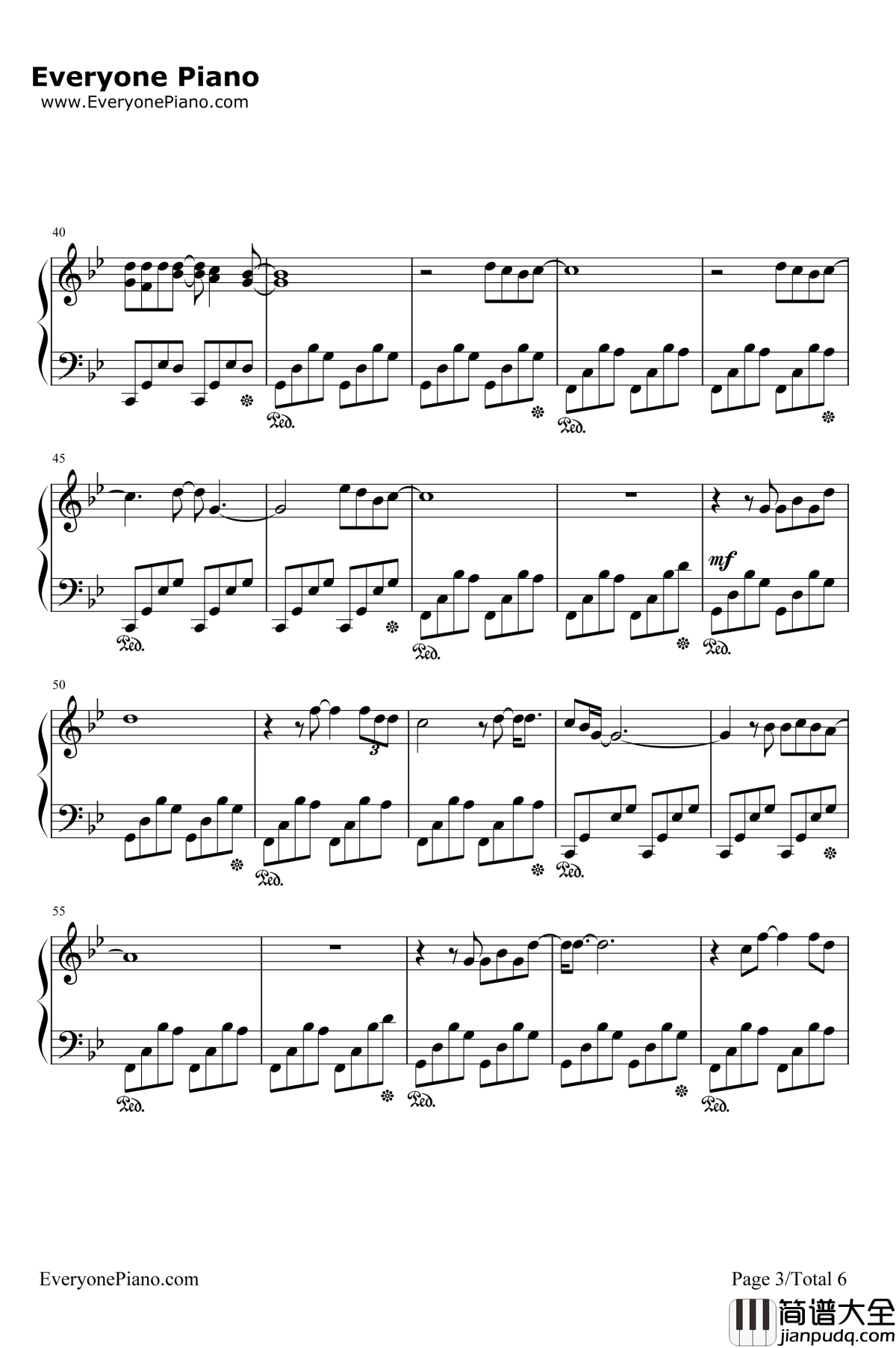 ColdLittleHeart钢琴谱_MichaelKiwanuka_大小谎言OP