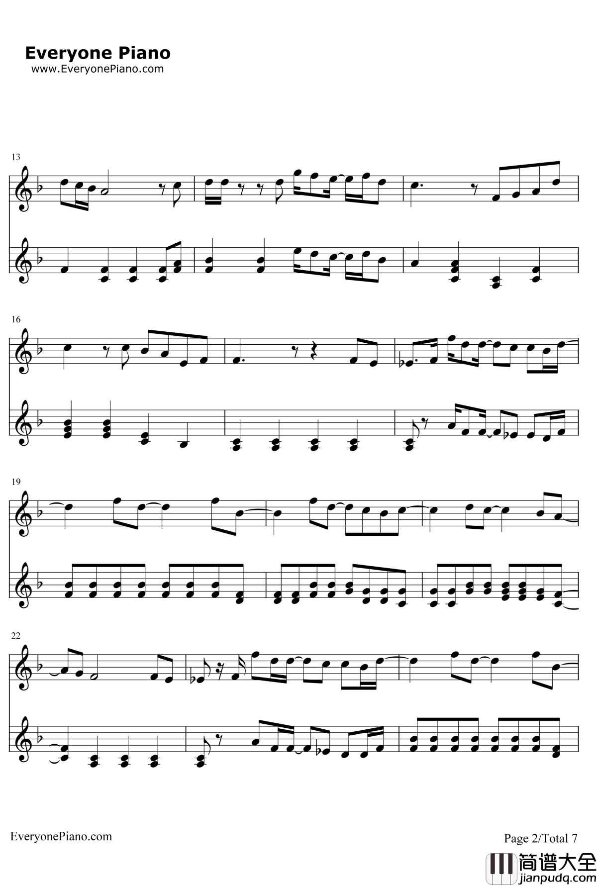 Hey_Jude钢琴谱_披头士乐队TheBeatles_HeyJude