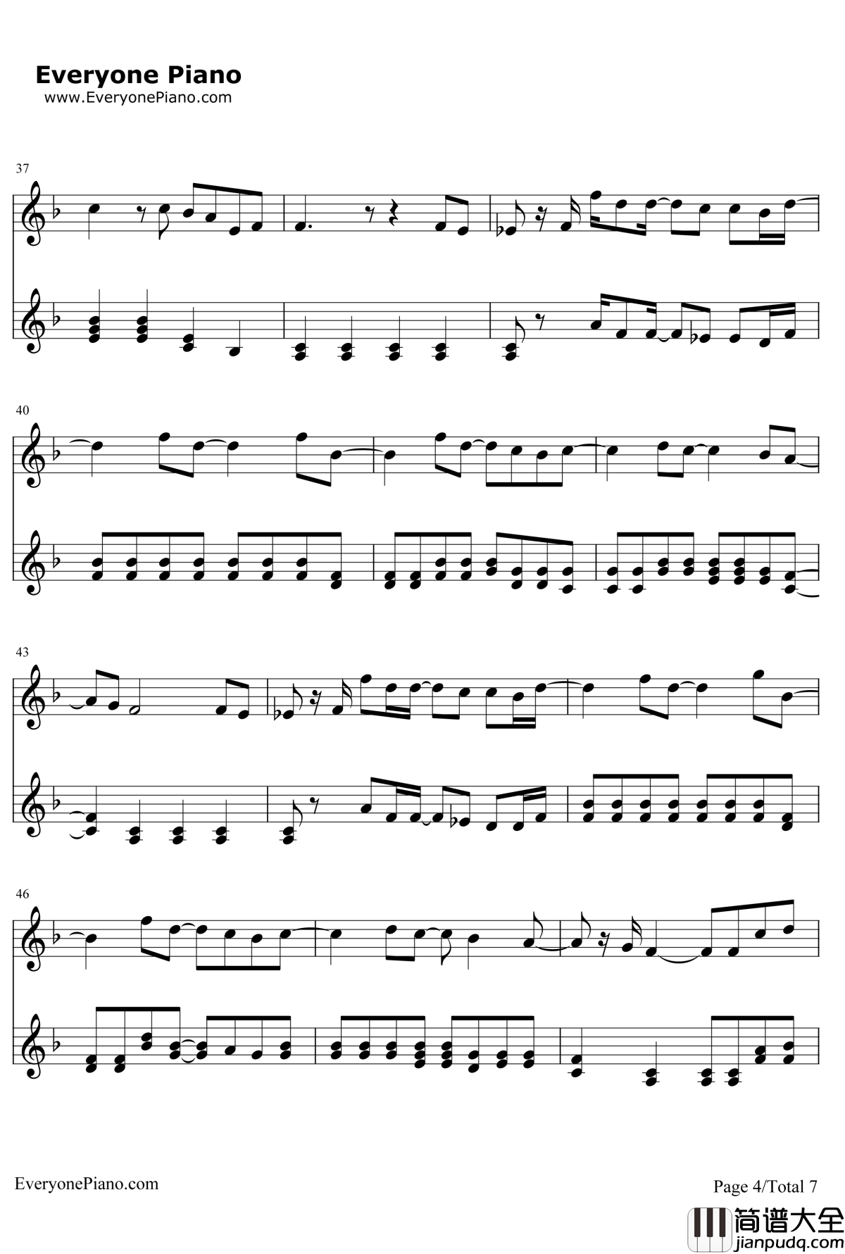 Hey_Jude钢琴谱_披头士乐队TheBeatles_HeyJude