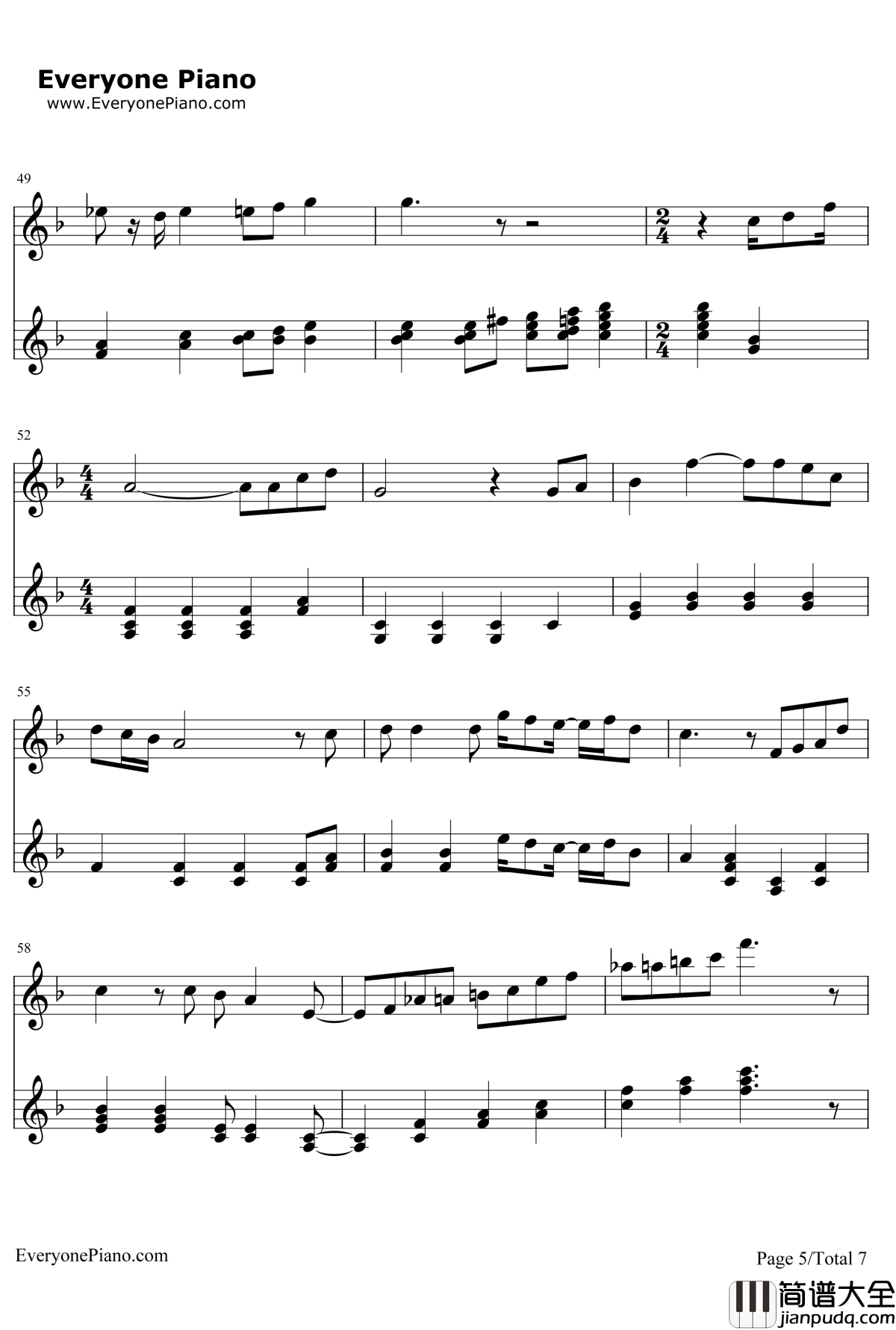 Hey_Jude钢琴谱_披头士乐队TheBeatles_HeyJude