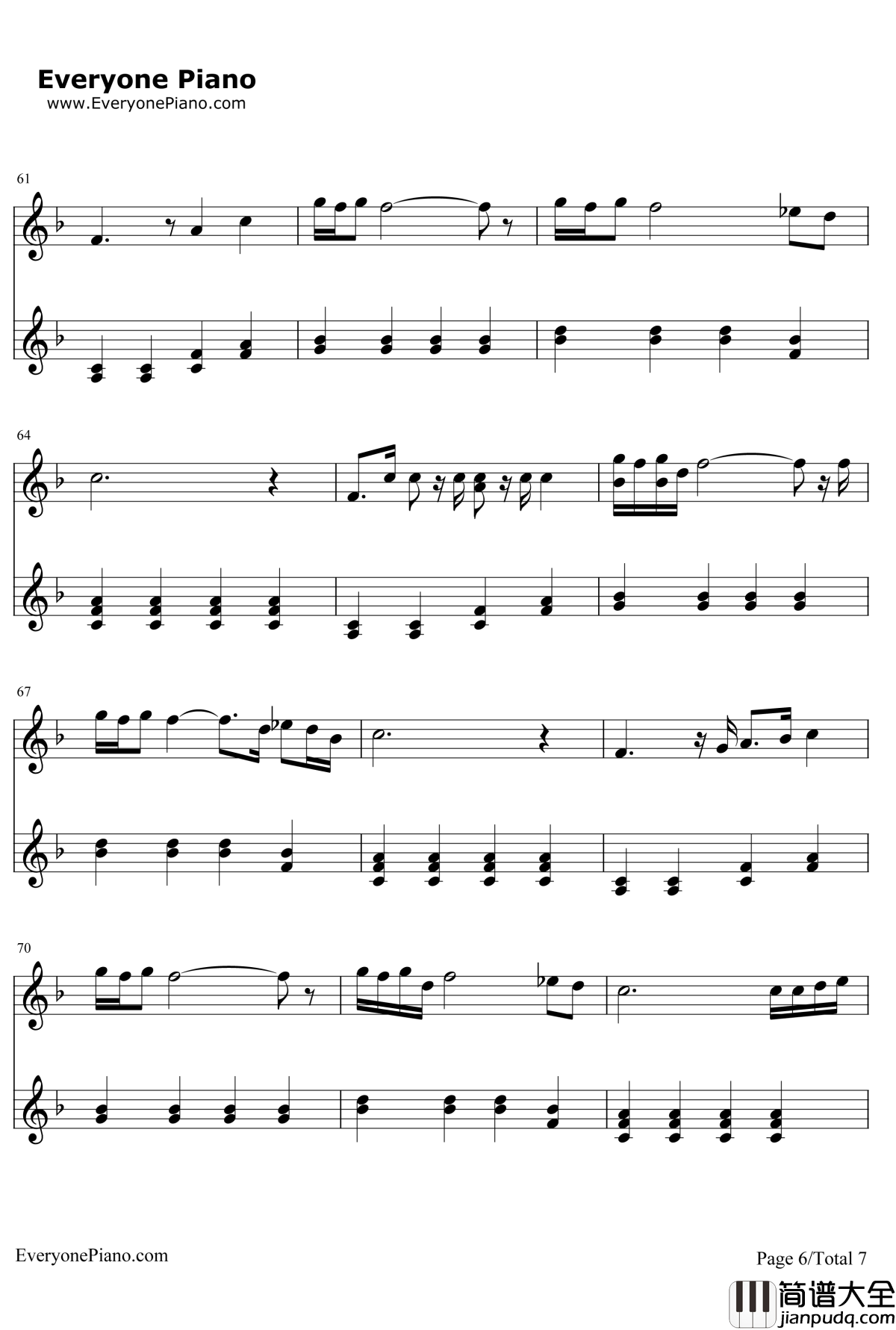 Hey_Jude钢琴谱_披头士乐队TheBeatles_HeyJude