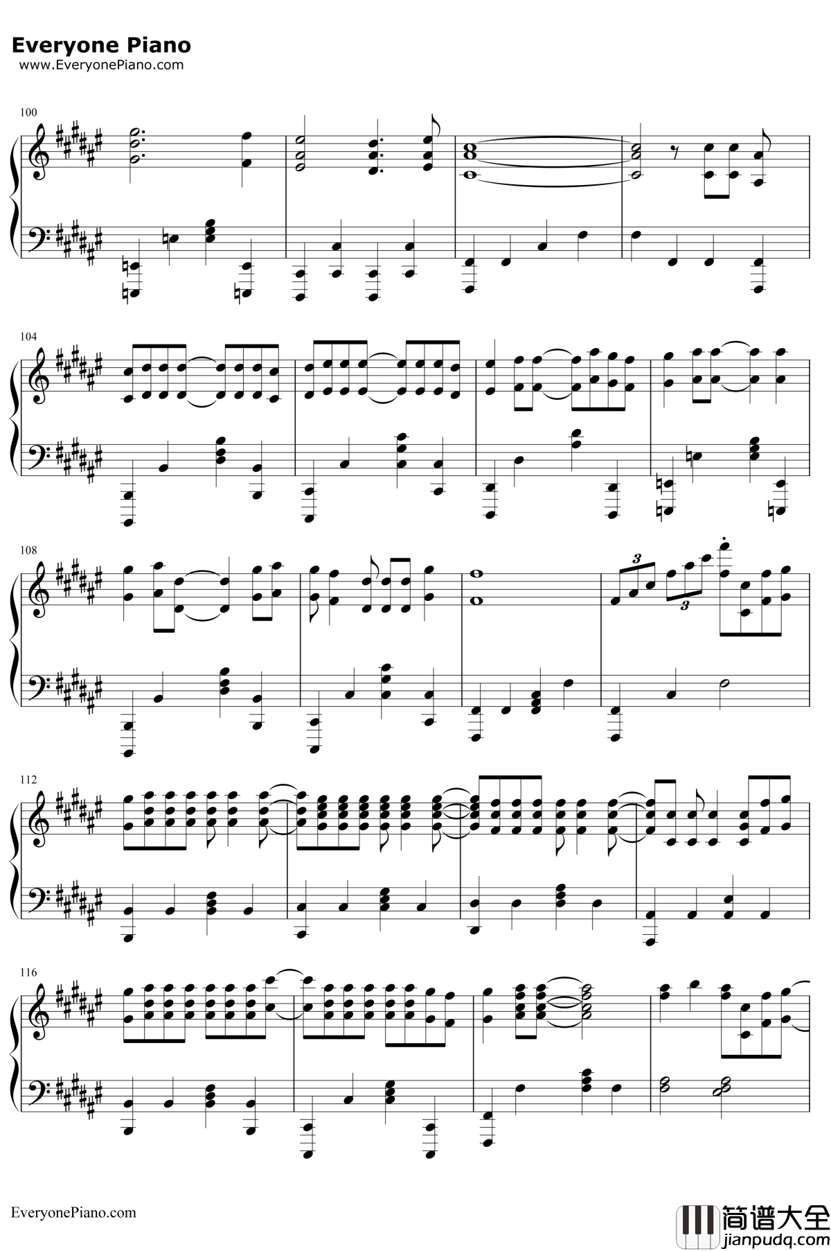 secret_base君がくれたもの钢琴谱_ZONE_完美版