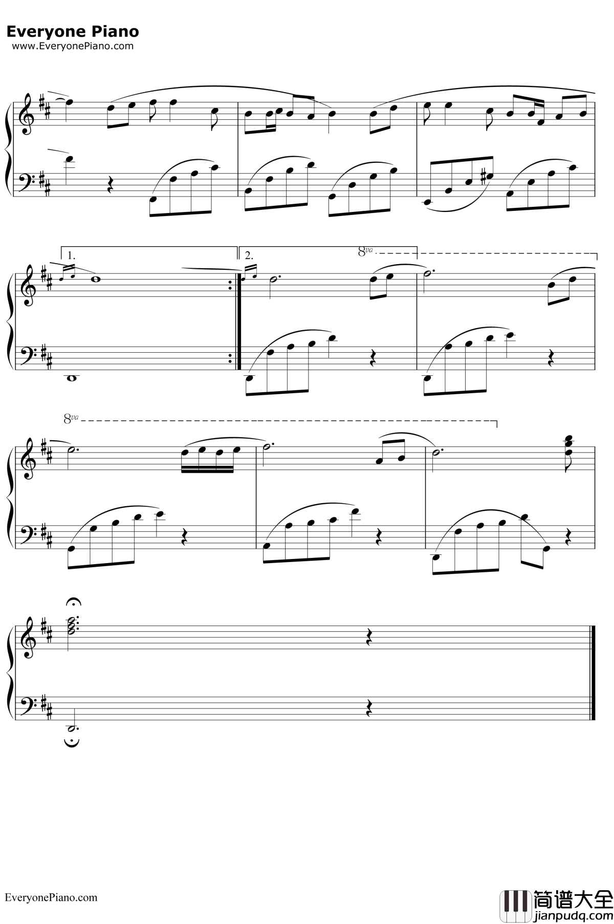 爱的奉献钢琴谱_韦唯