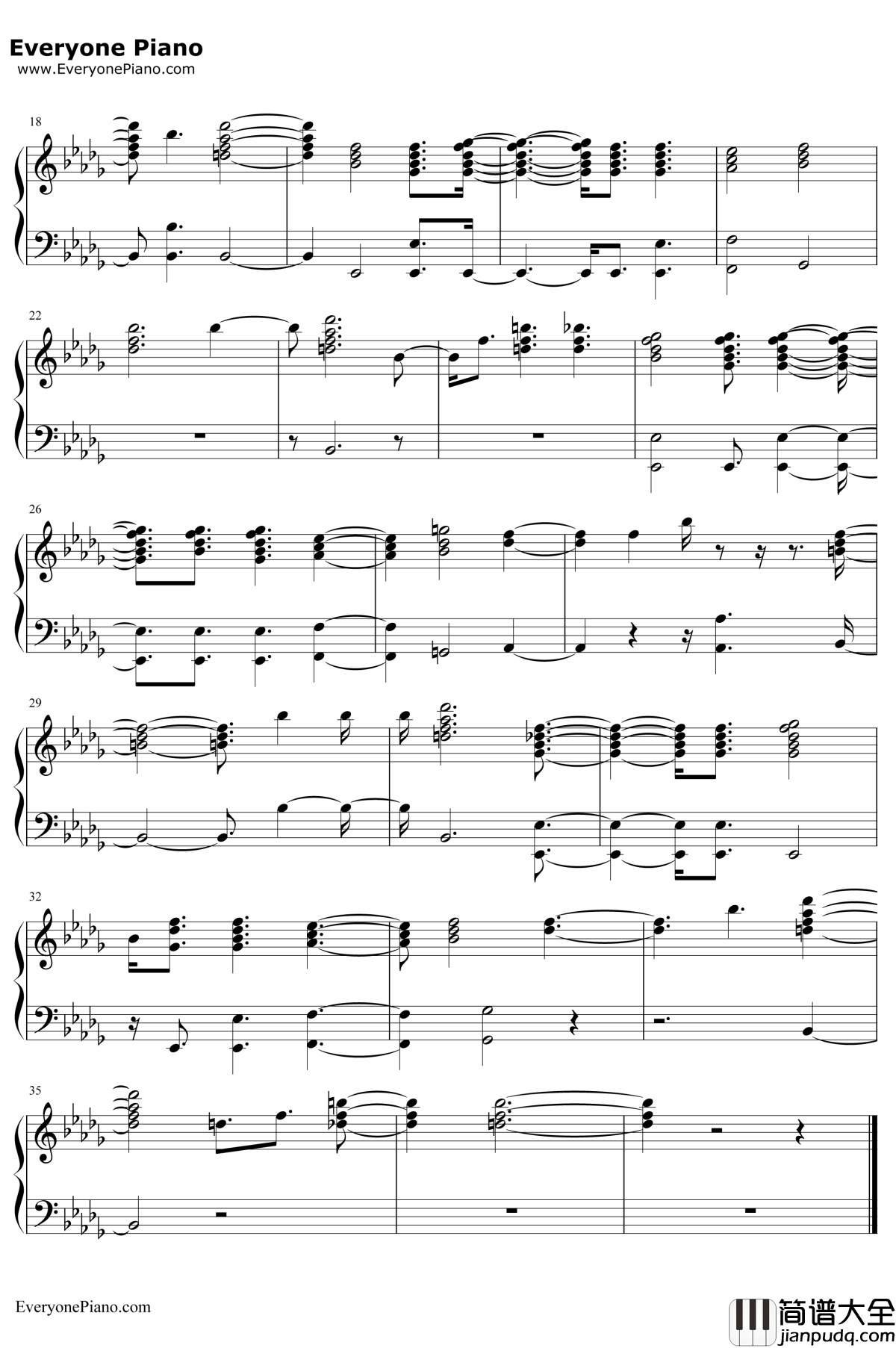 Black_Spider_Man钢琴谱_Logic