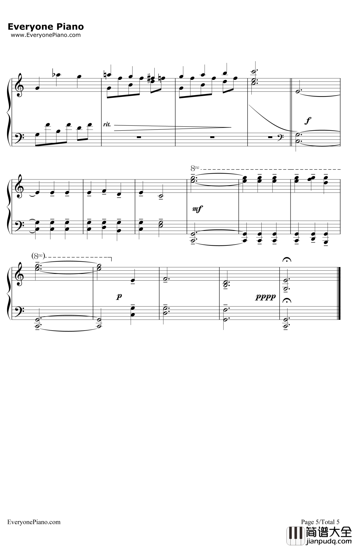 Dawn钢琴谱_达里奥·马里亚内利(DarioMarianelli)_傲慢与偏见配乐