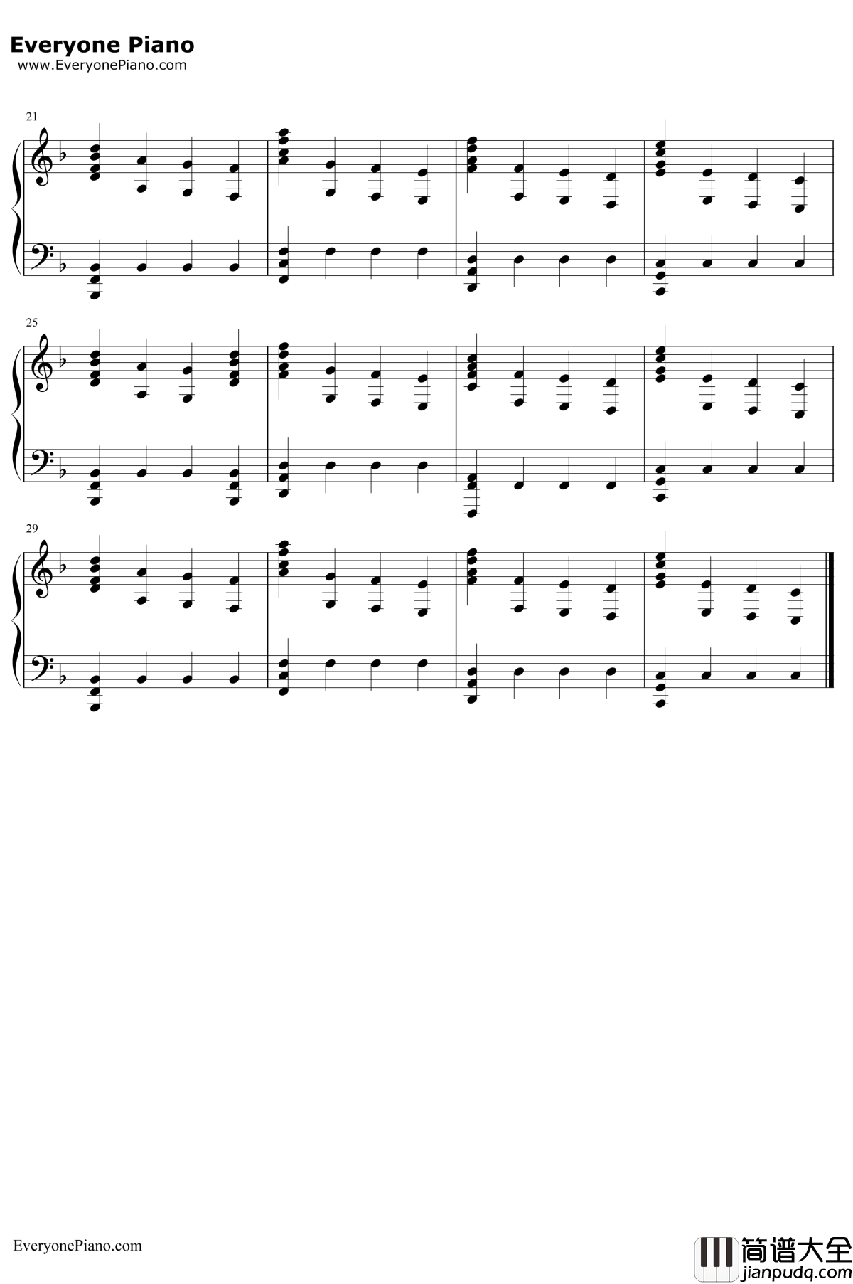 Safe_Now钢琴谱_HenryJackman_菲利普斯船长插曲