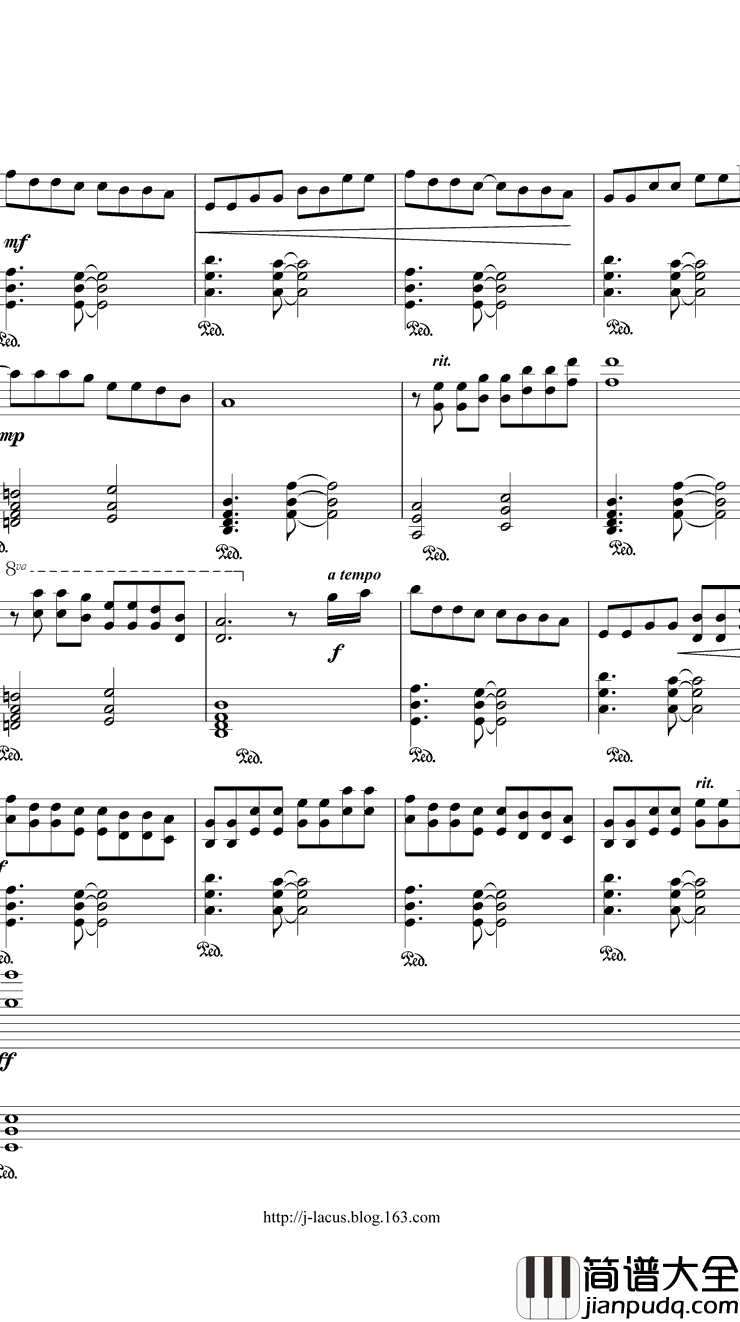 Bella's_Lullaby钢琴谱_CarterBurwell_暮光之城原声