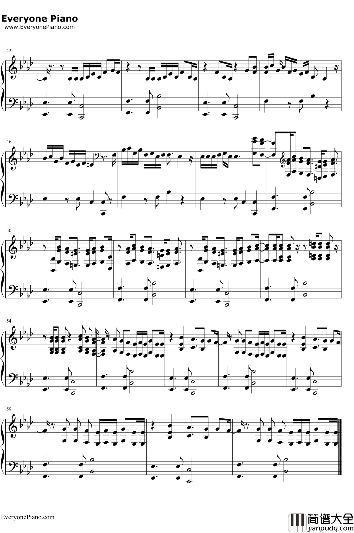 Back_to_You钢琴谱_LouisTomlinson