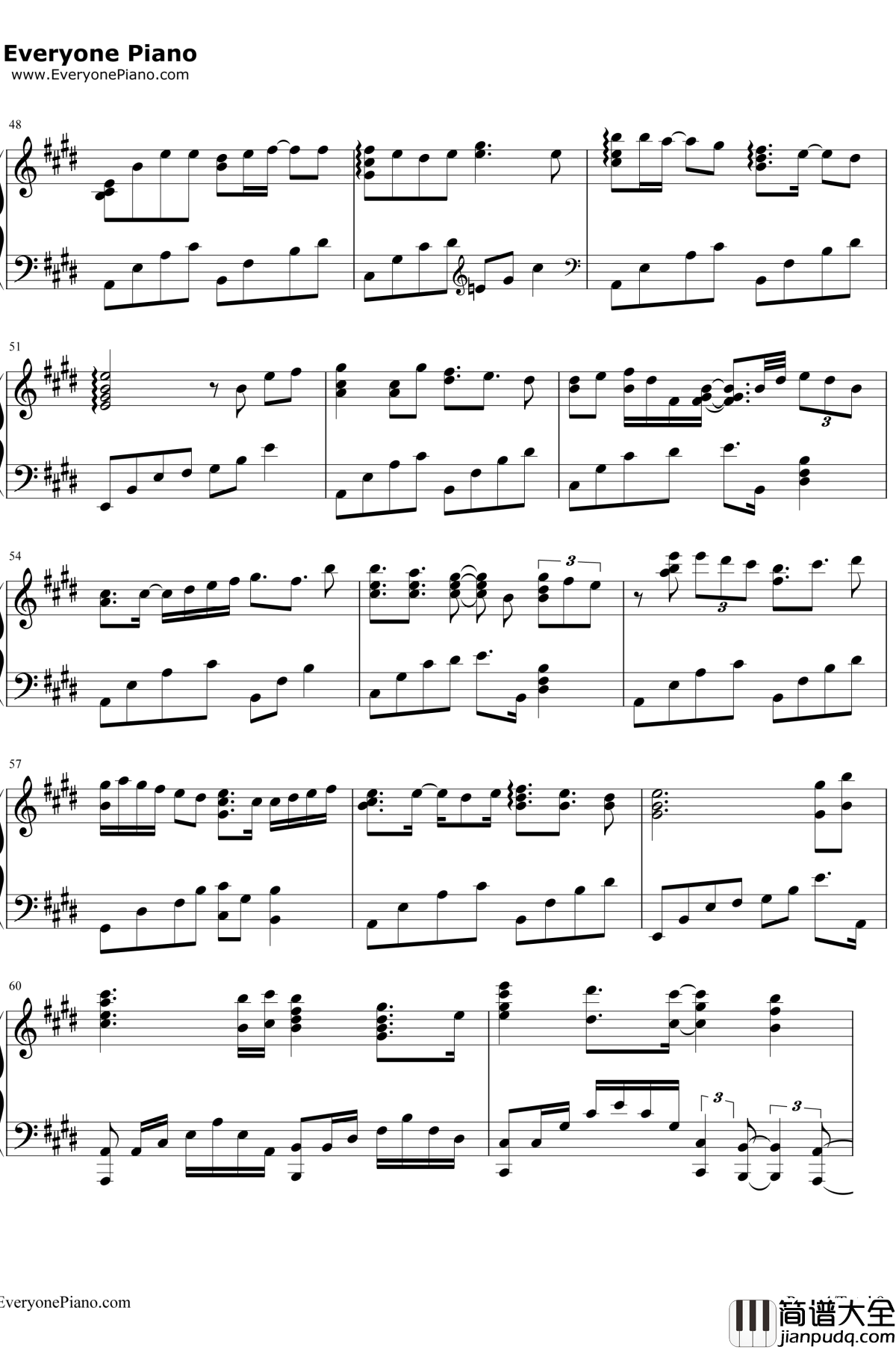 虽然歌声无形钢琴谱_初音ミク_歌に形はないけれど