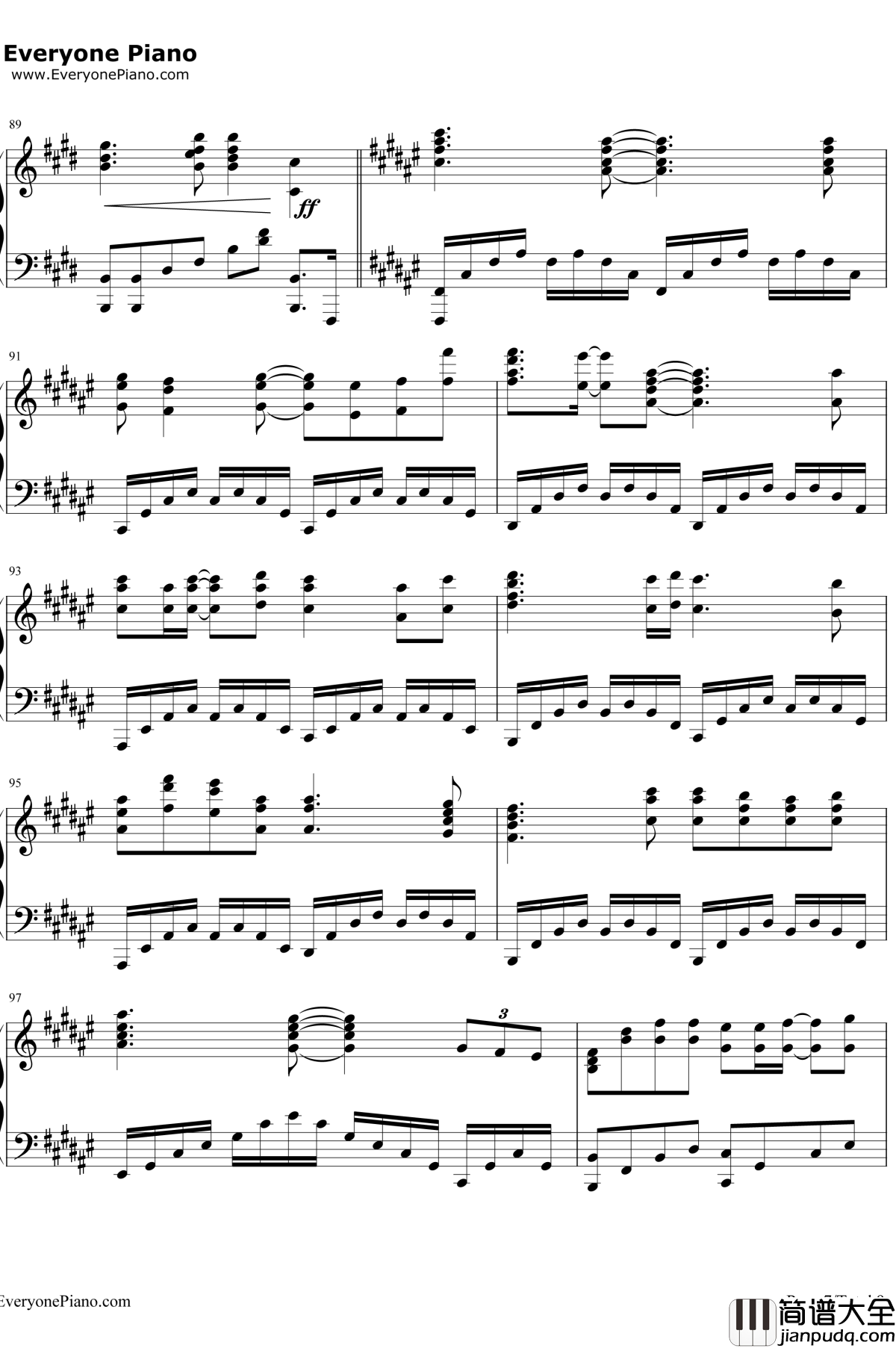 虽然歌声无形钢琴谱_初音ミク_歌に形はないけれど