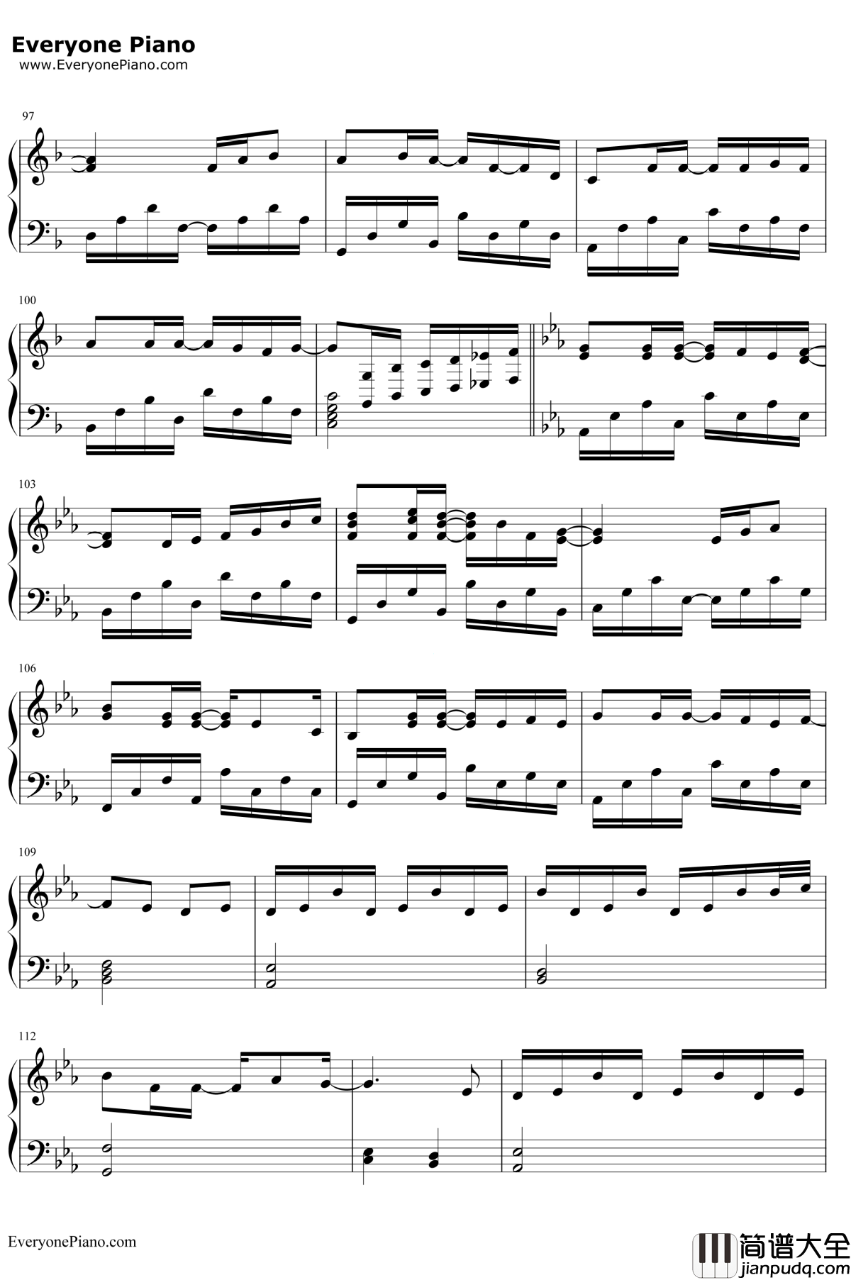 The_Letter钢琴谱_KIVΛ_Deemo背景音乐