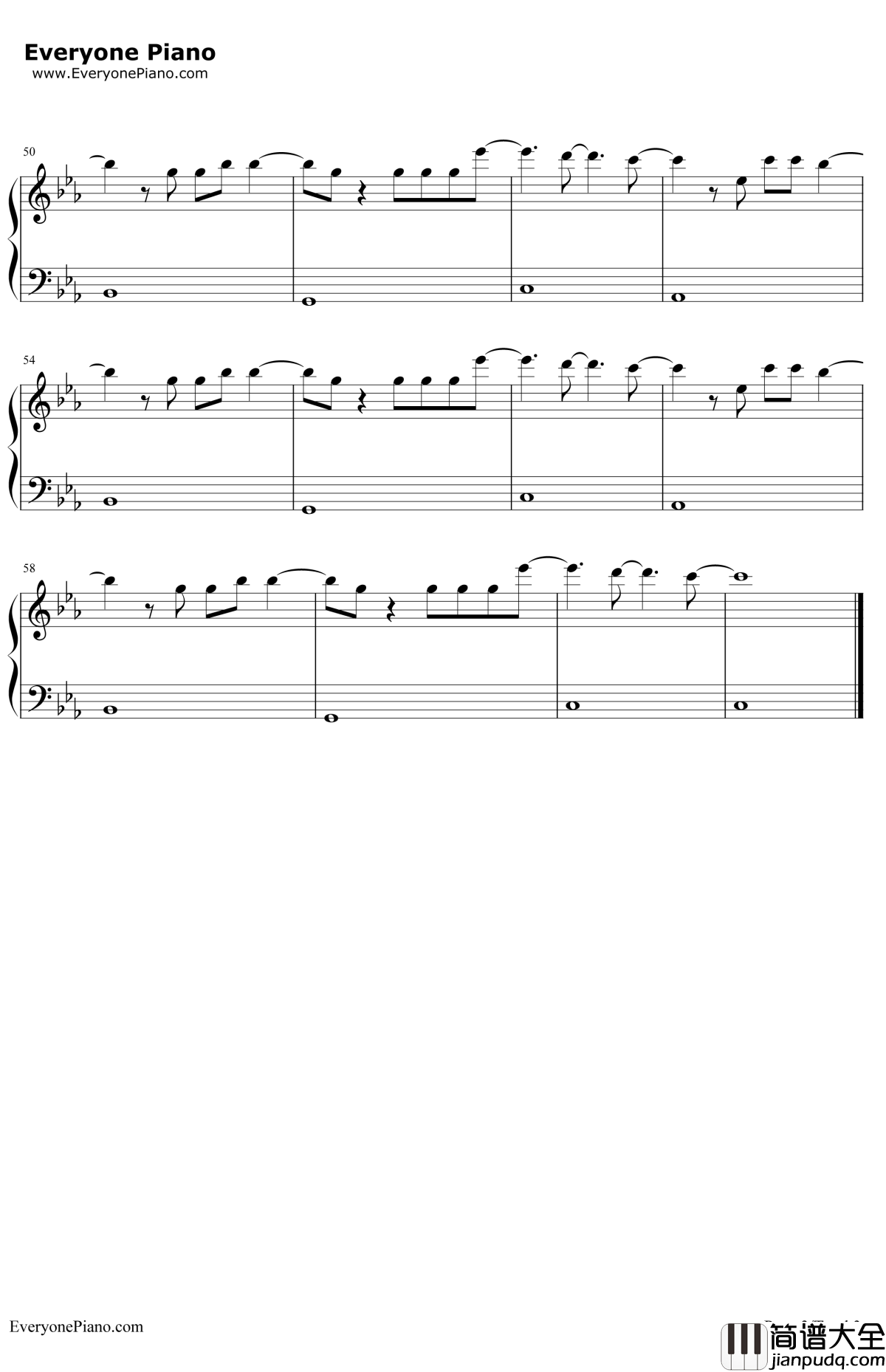 Titanium钢琴谱_DavidGuetta2012快乐大本营