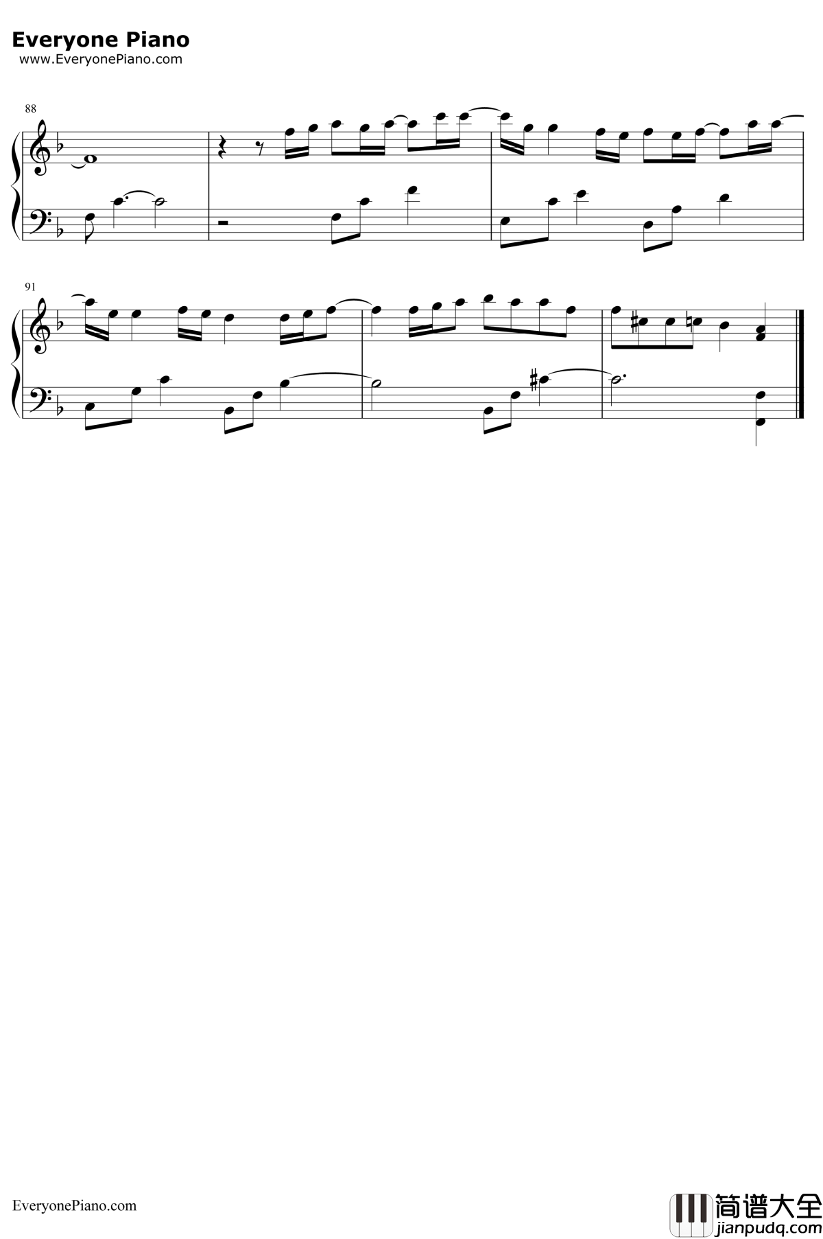 素敵なことがあなたを待っている钢琴谱_藤田麻衣子_素敵なことがあなたを待っている