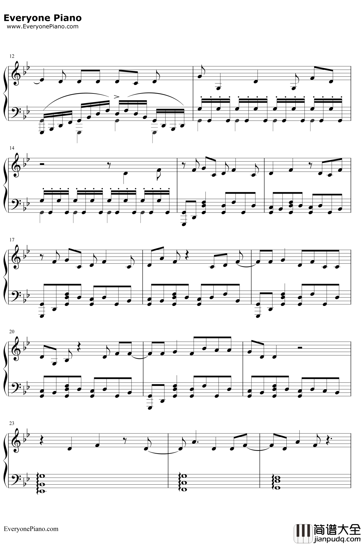 X.U.钢琴谱_SawanoHiroyuki[nZk]:Gemie_终结的炽天使主题曲