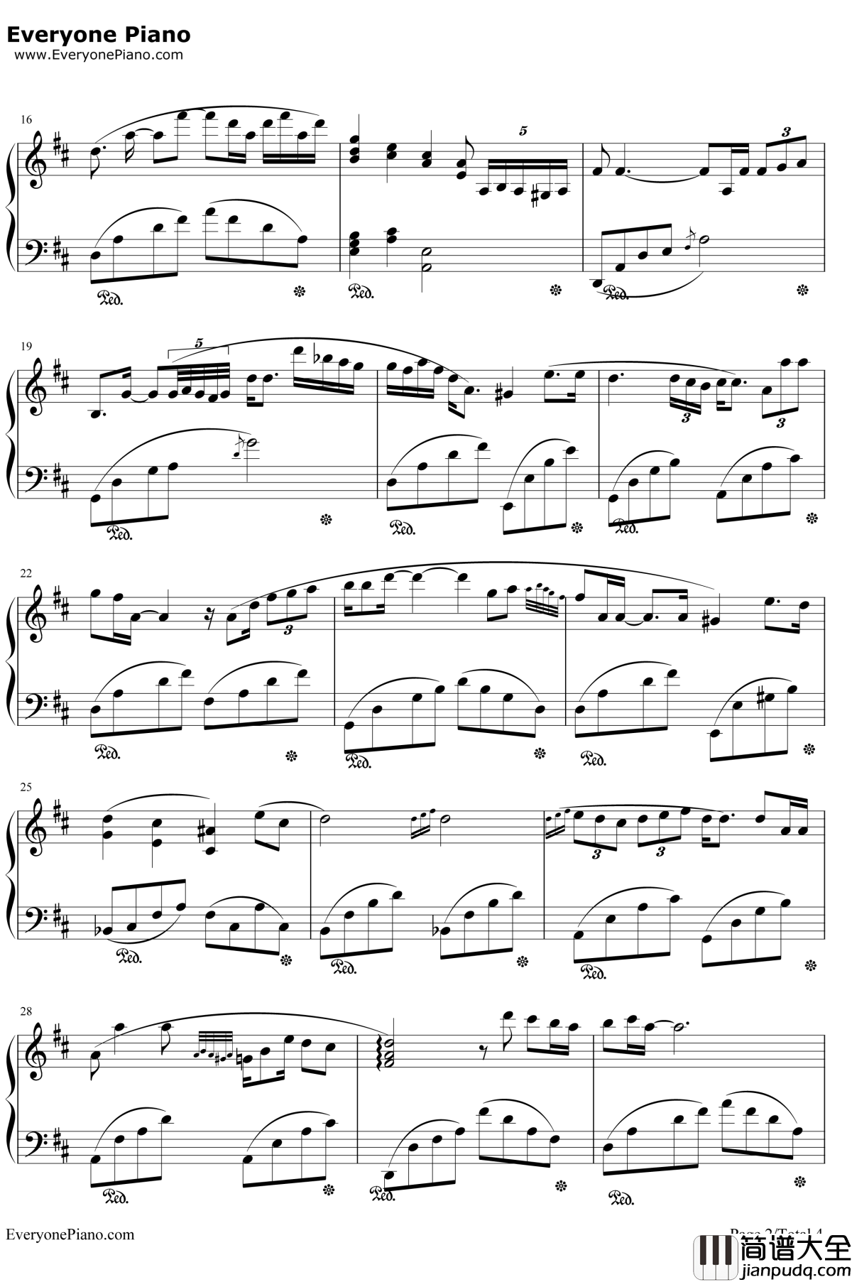 无尽的爱钢琴谱__班得瑞