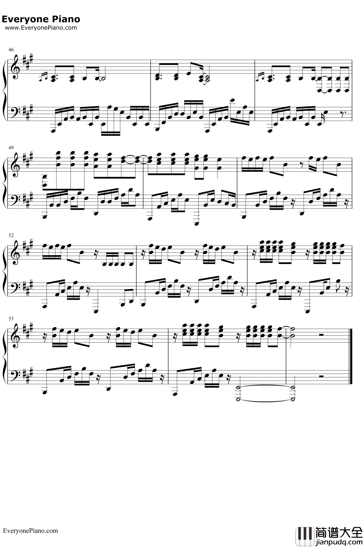 Radioactive钢琴谱_WilliamJosephImagineDragons