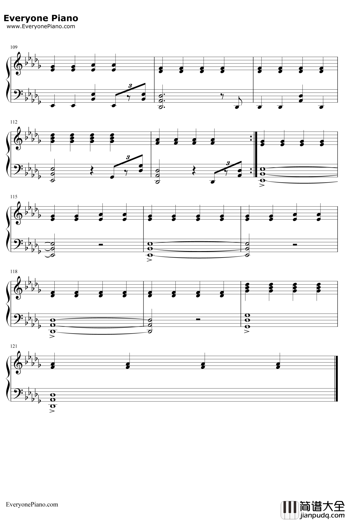 Sail钢琴谱_Awolnation