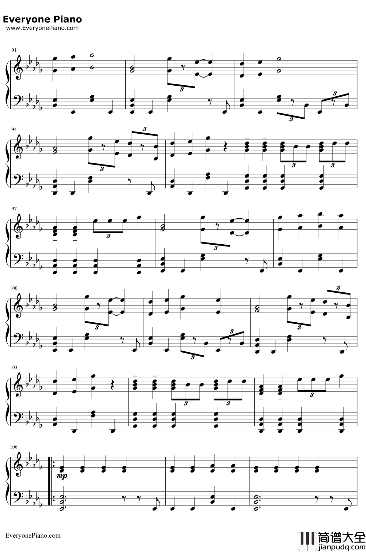 Sail钢琴谱_Awolnation