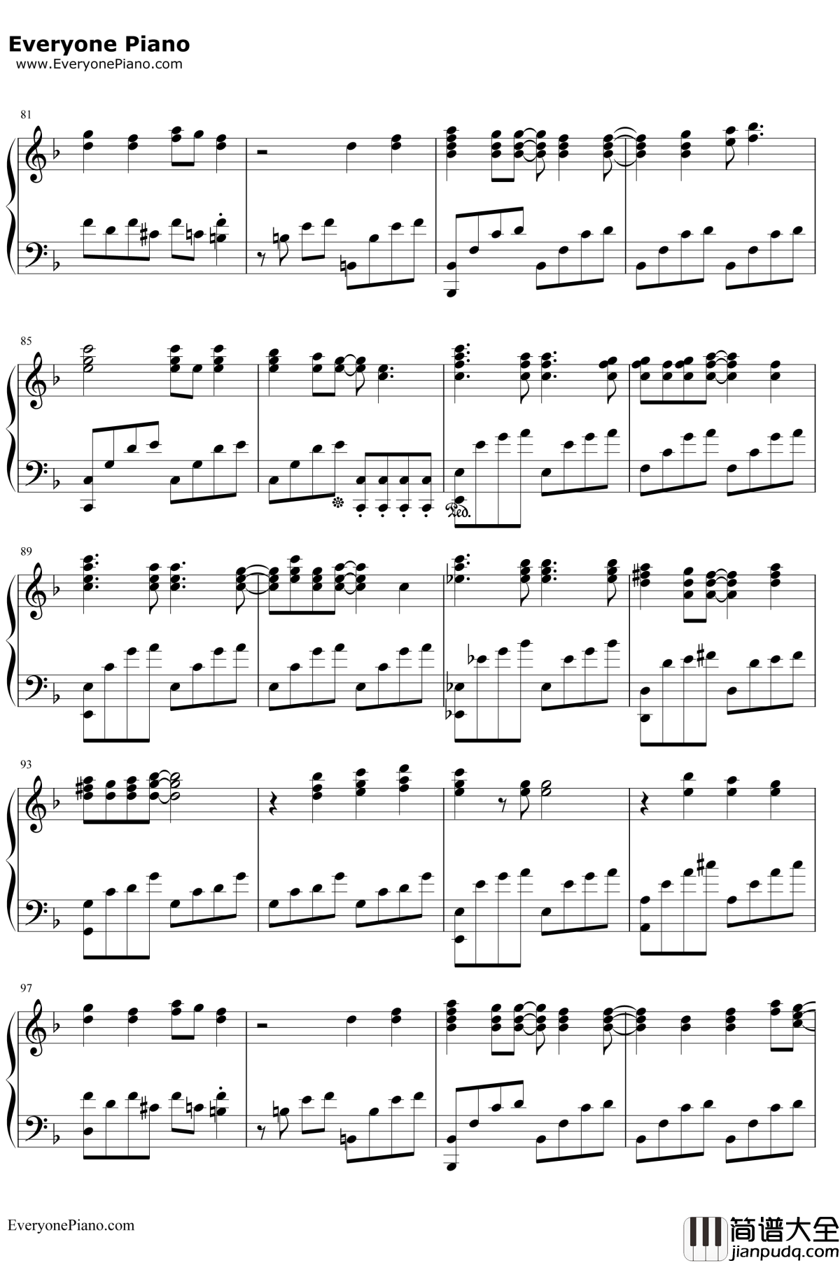 未熟DREAMER钢琴谱_Aqours_LoveLiveSunshine插曲