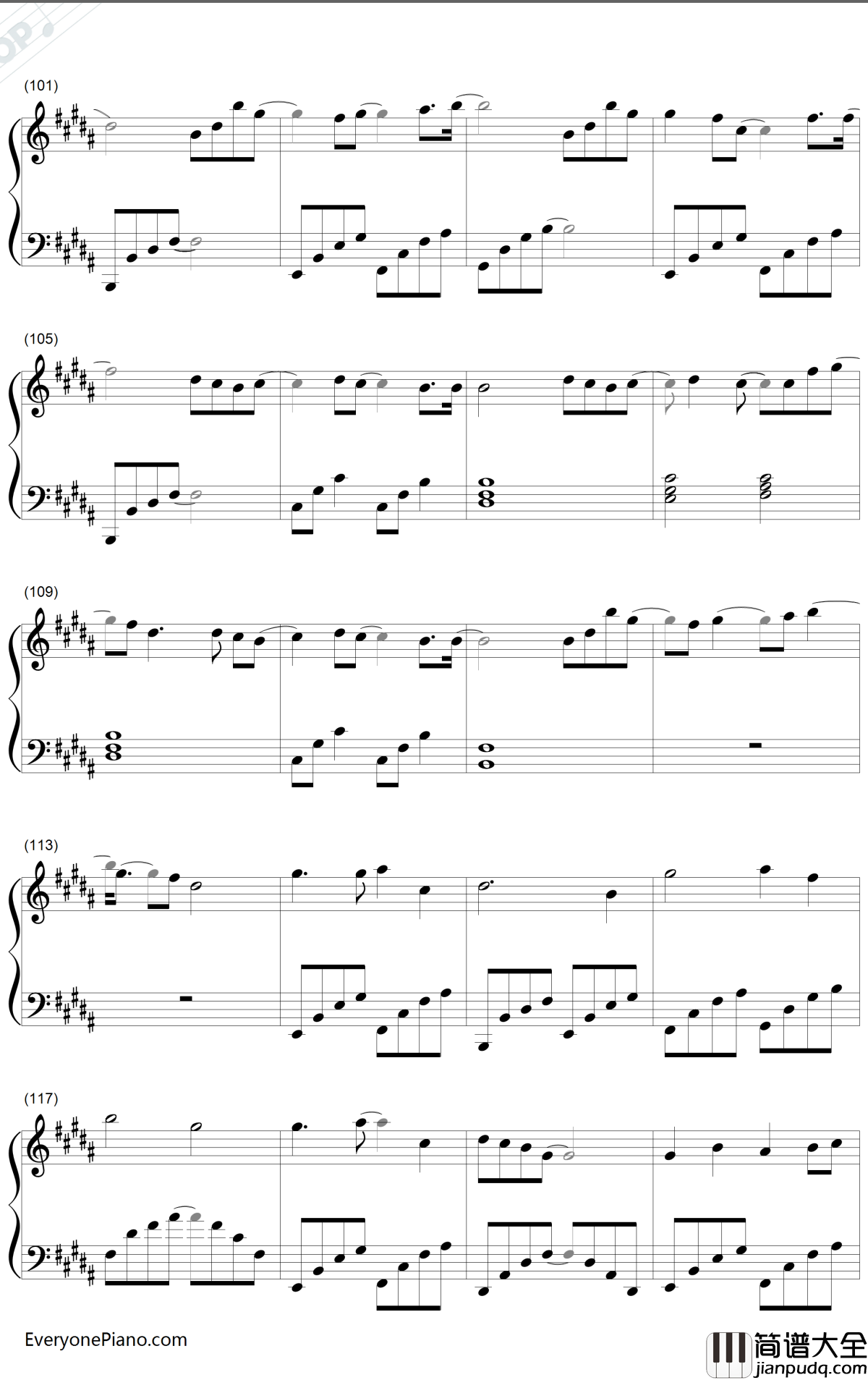 万物初始之风钢琴谱_平原绫香_はじまりの風_彩云国物语OP