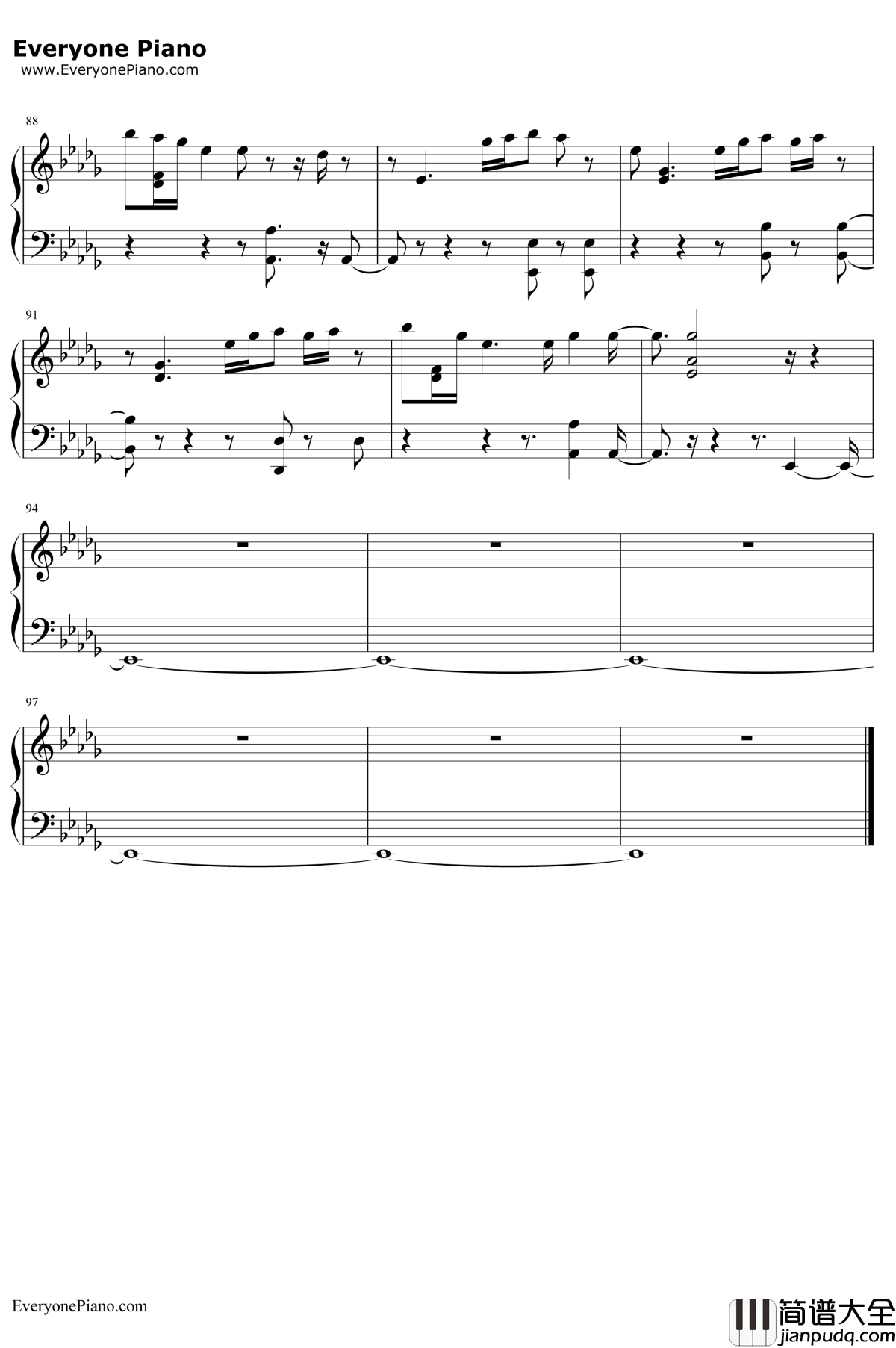 Love_So_Soft钢琴谱_KellyClarkson