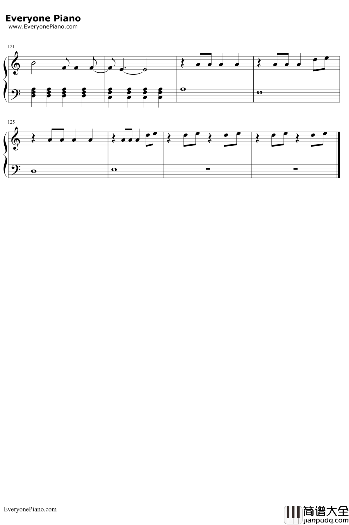 I_Know_Places钢琴谱_TaylorSwift