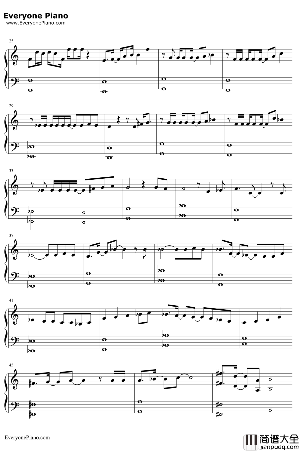 Lie_Lie_Lie钢琴谱_大黒摩季_名侦探柯南OP