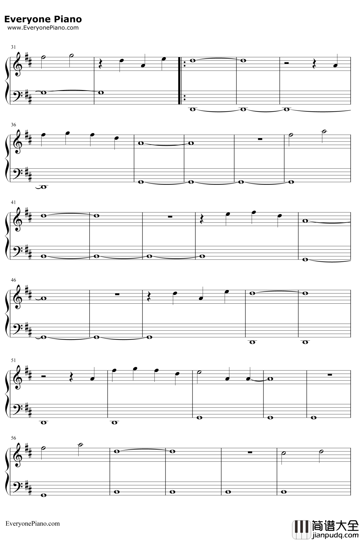 Last_Night_Good_Night钢琴谱_初音ミク