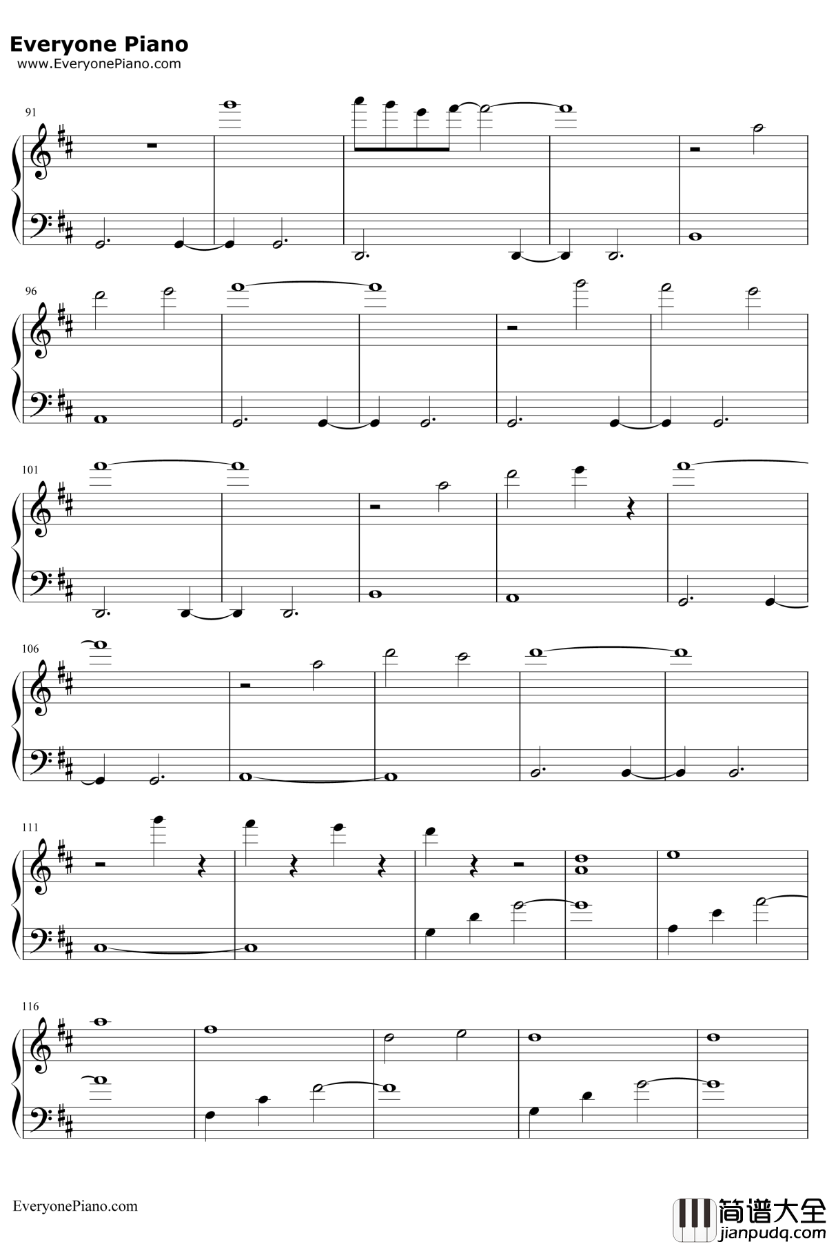 Last_Night_Good_Night钢琴谱_初音ミク