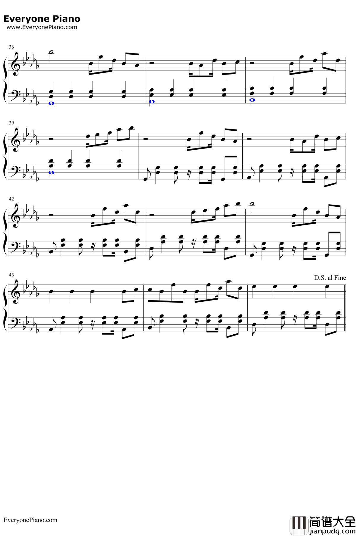 夜闯秋名山钢琴谱_HOPE_T_HOPE_T