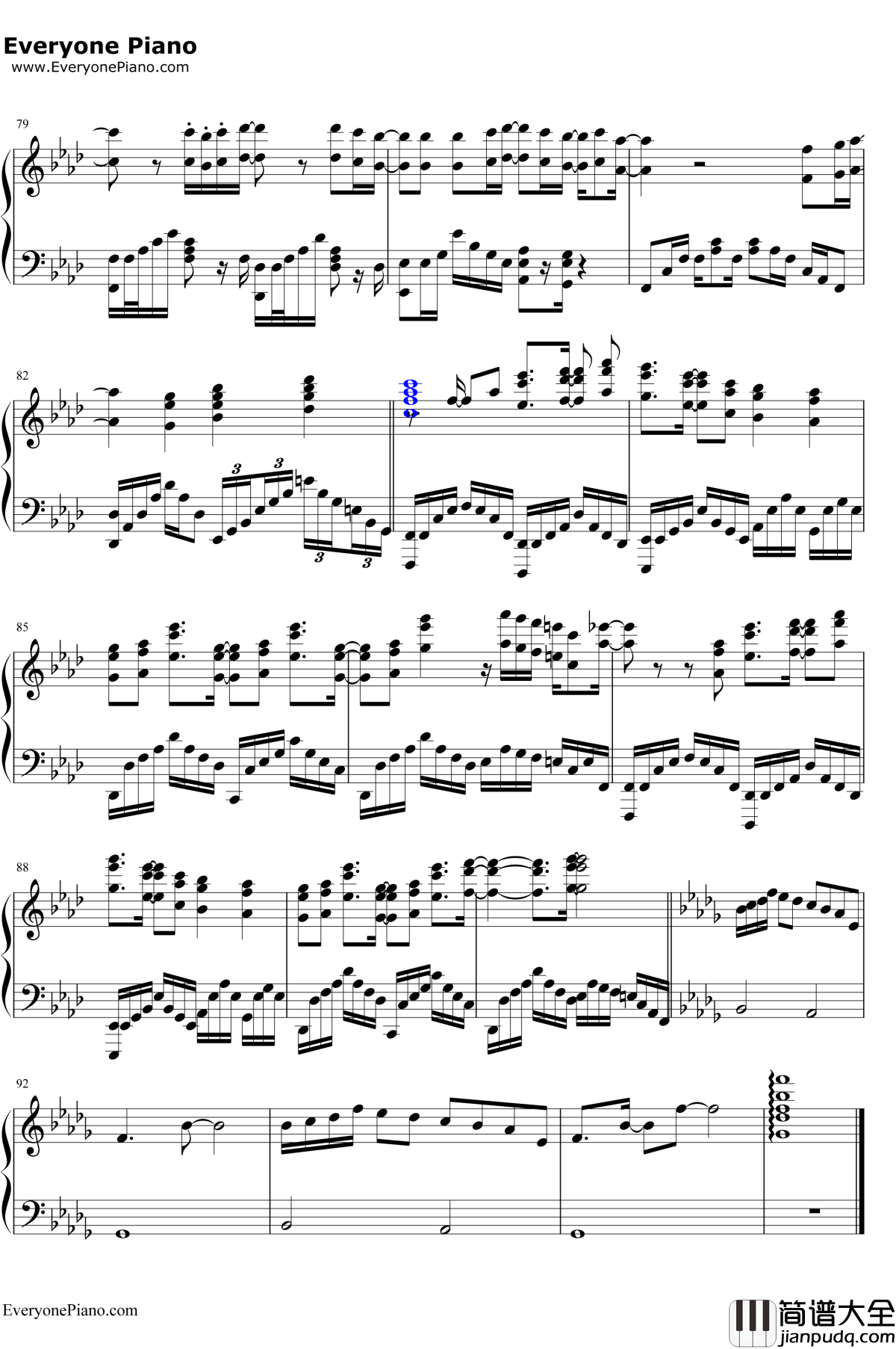 ASH钢琴谱_LiSA_FateApocryphaOP2