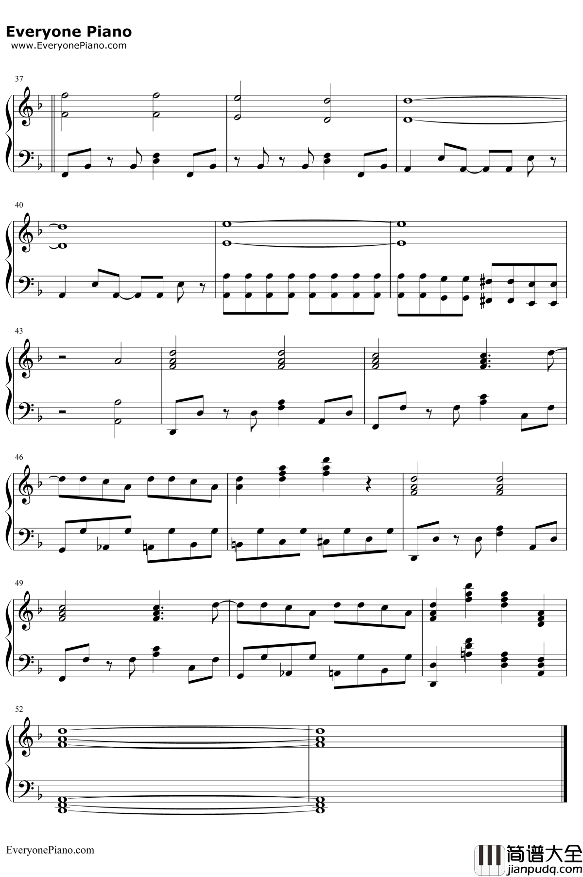 大地獄地獄節钢琴谱_地狱の沙汰オールスターズ_鬼灯的冷彻第二季OP