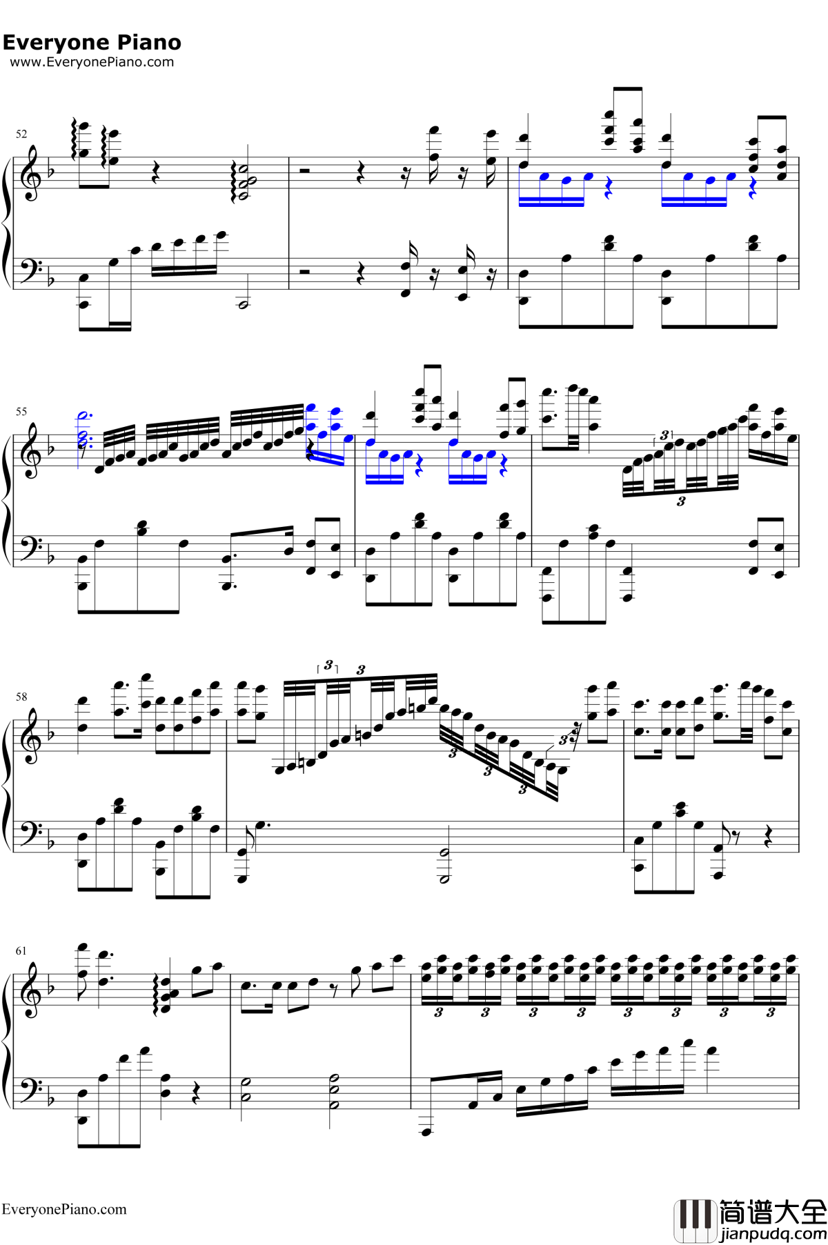 嫦娥钢琴谱__李玉刚