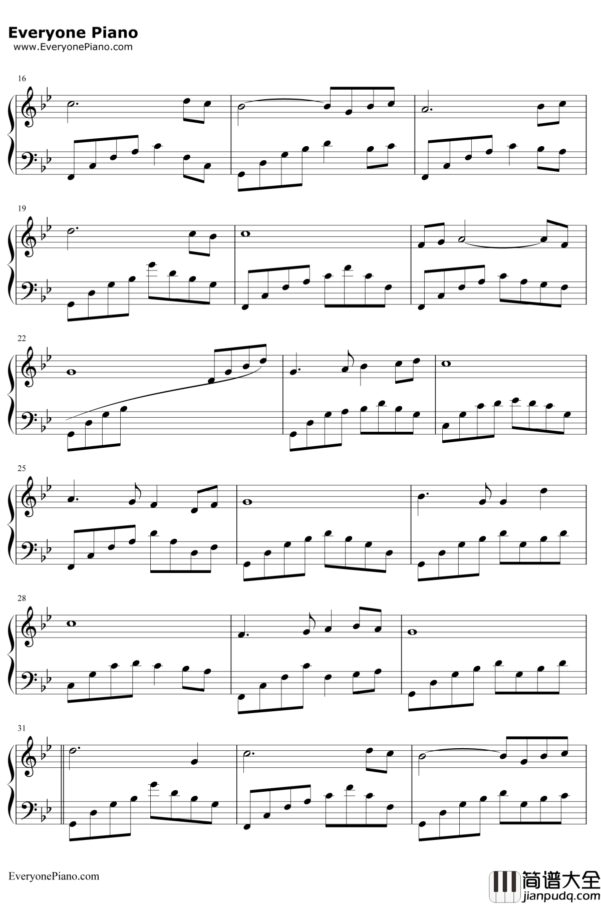 孤星独吟钢琴谱_周思贤_风云雄霸天下插曲